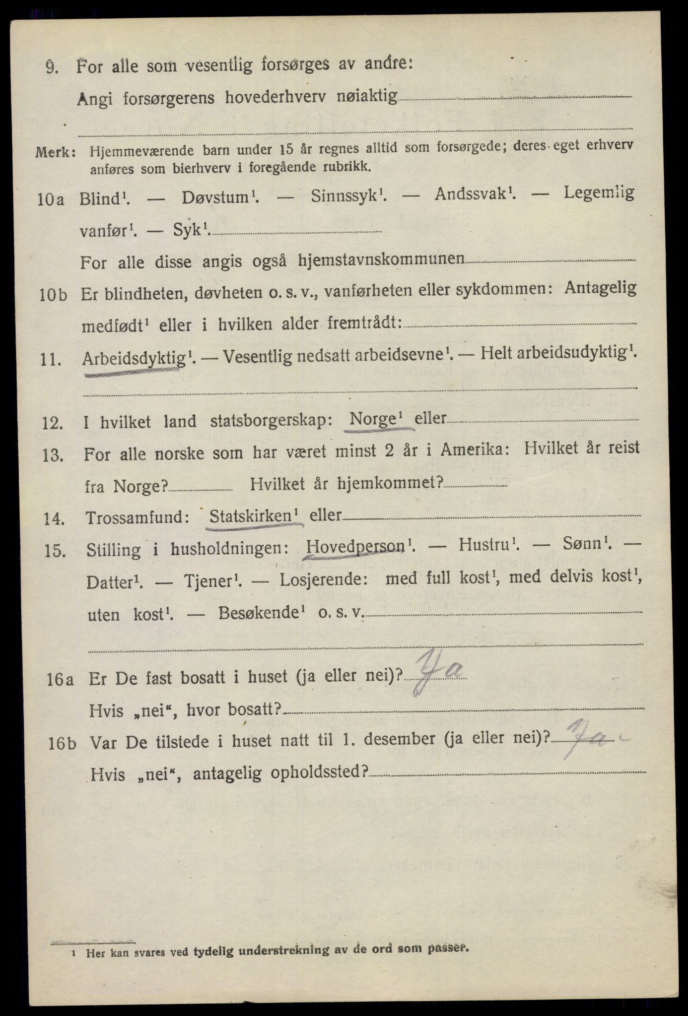 SAO, 1920 census for Råde, 1920, p. 3238