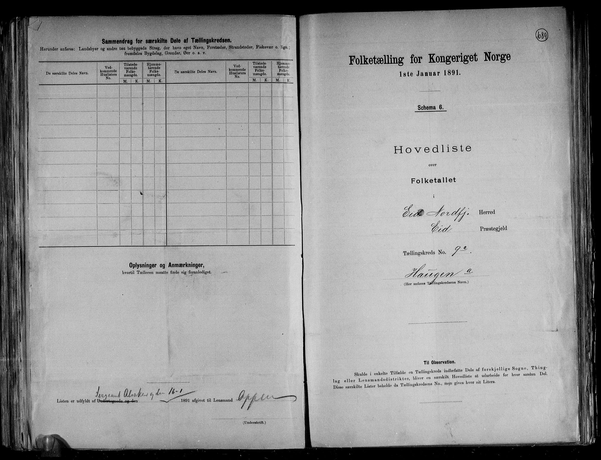 RA, 1891 census for 1443 Eid, 1891, p. 29