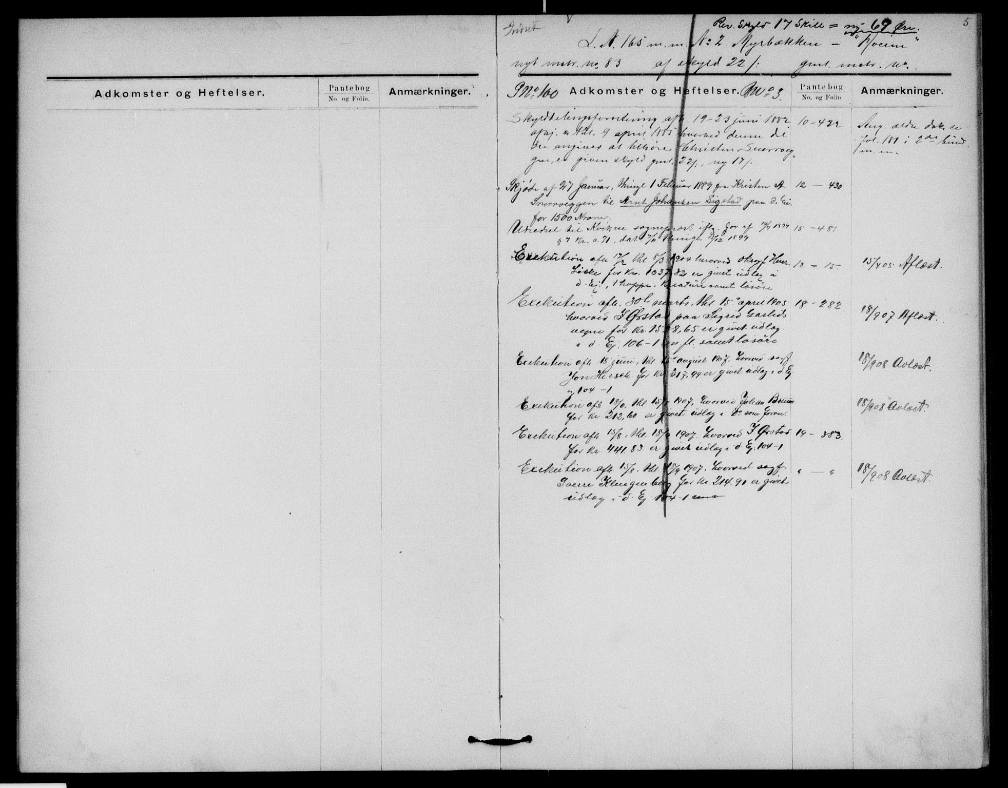 Nord-Østerdal tingrett, AV/SAH-TING-020/H/Ha/Hai/L0056: Mortgage register no. 3, 1884-1910, p. 5