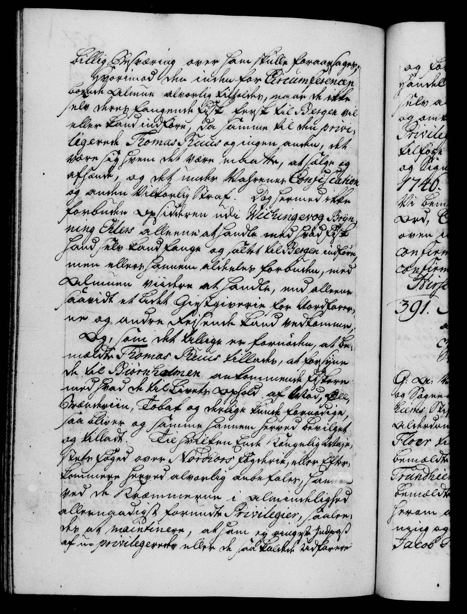 Danske Kanselli 1572-1799, AV/RA-EA-3023/F/Fc/Fca/Fcaa/L0034: Norske registre, 1745-1746, p. 604b