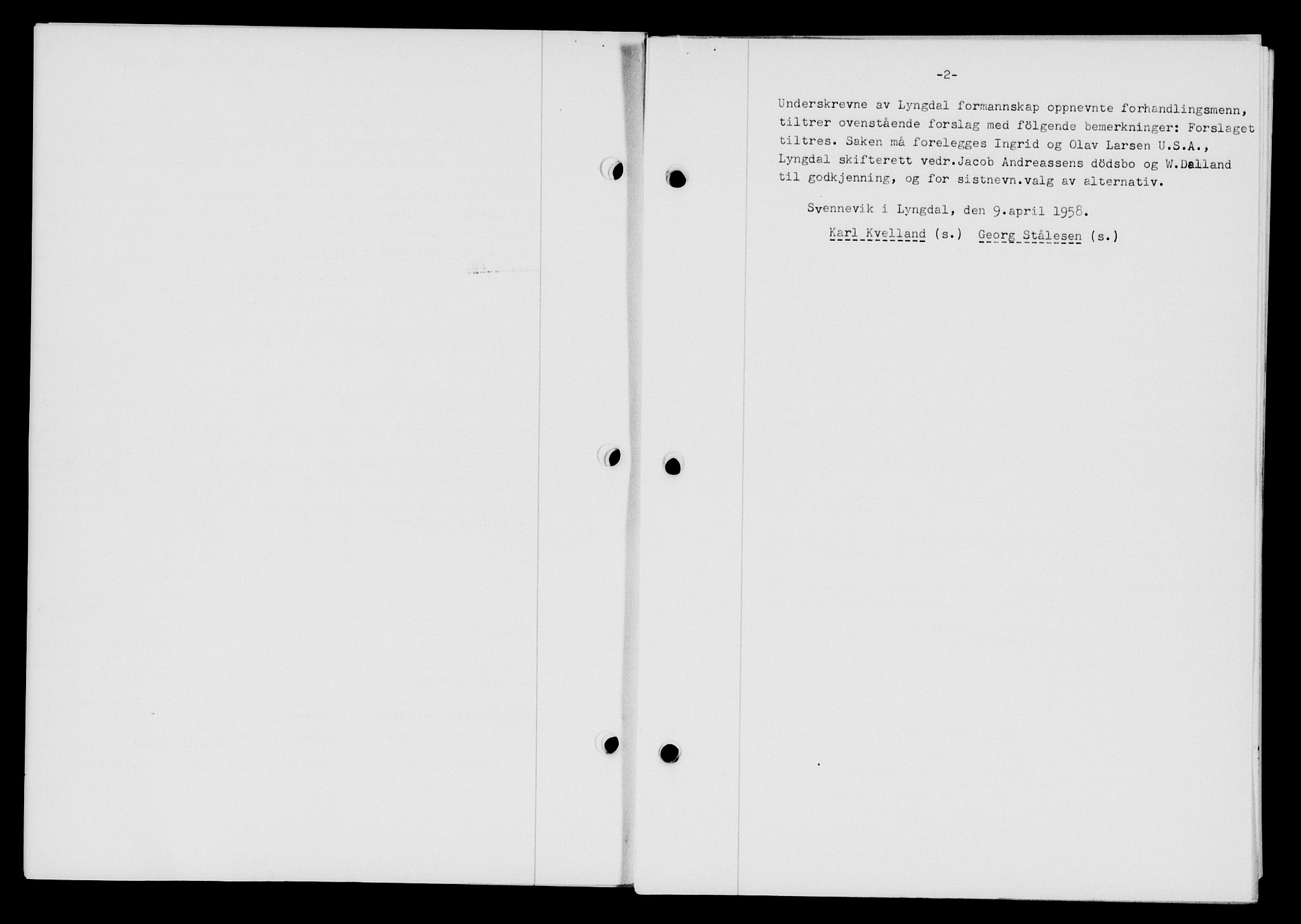 Lyngdal sorenskriveri, AV/SAK-1221-0004/G/Gb/L0679: Mortgage book no. A XXV, 1959-1960, Diary no: : 946/1959