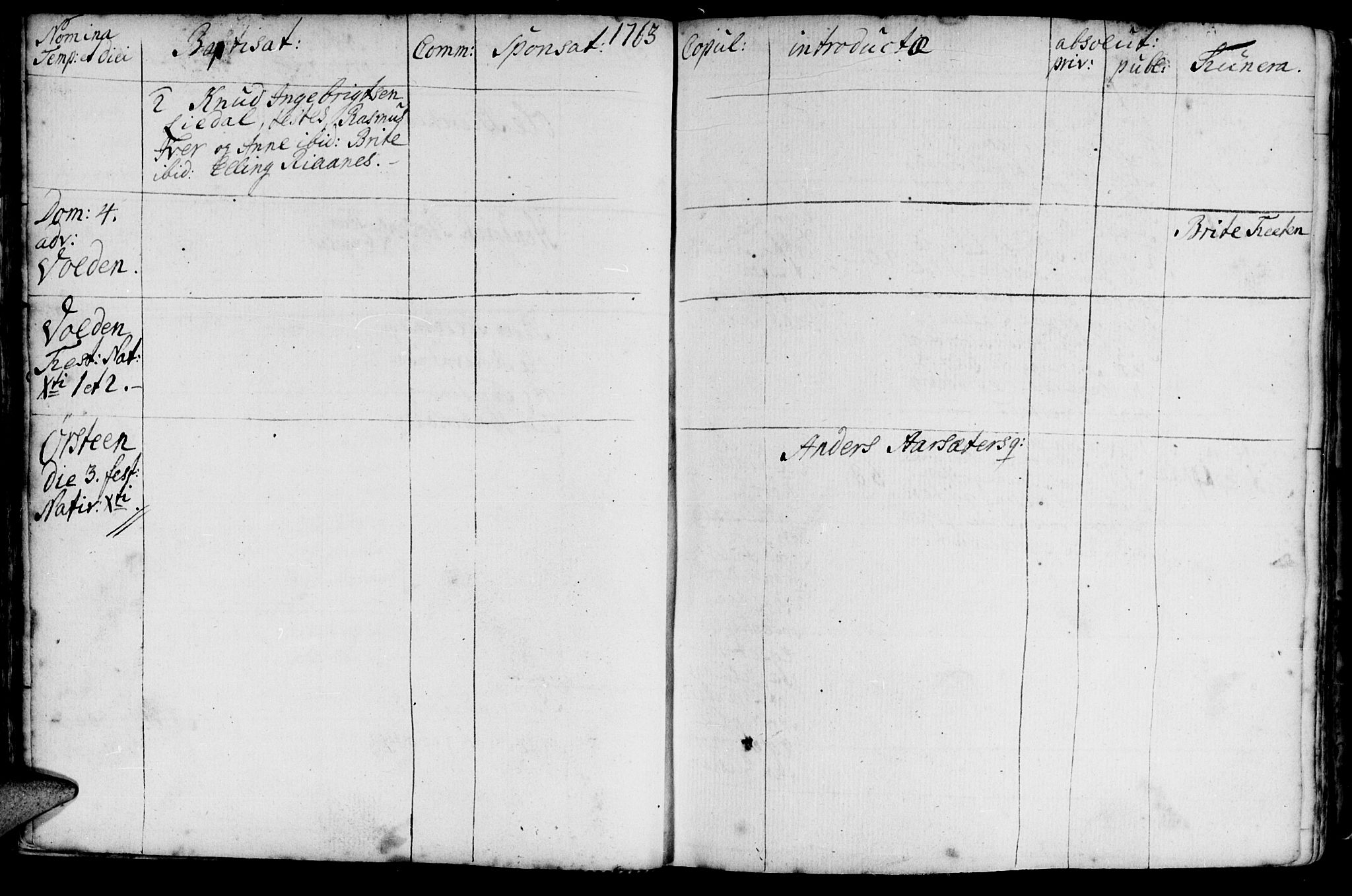 Ministerialprotokoller, klokkerbøker og fødselsregistre - Møre og Romsdal, AV/SAT-A-1454/511/L0136: Parish register (official) no. 511A03, 1760-1786