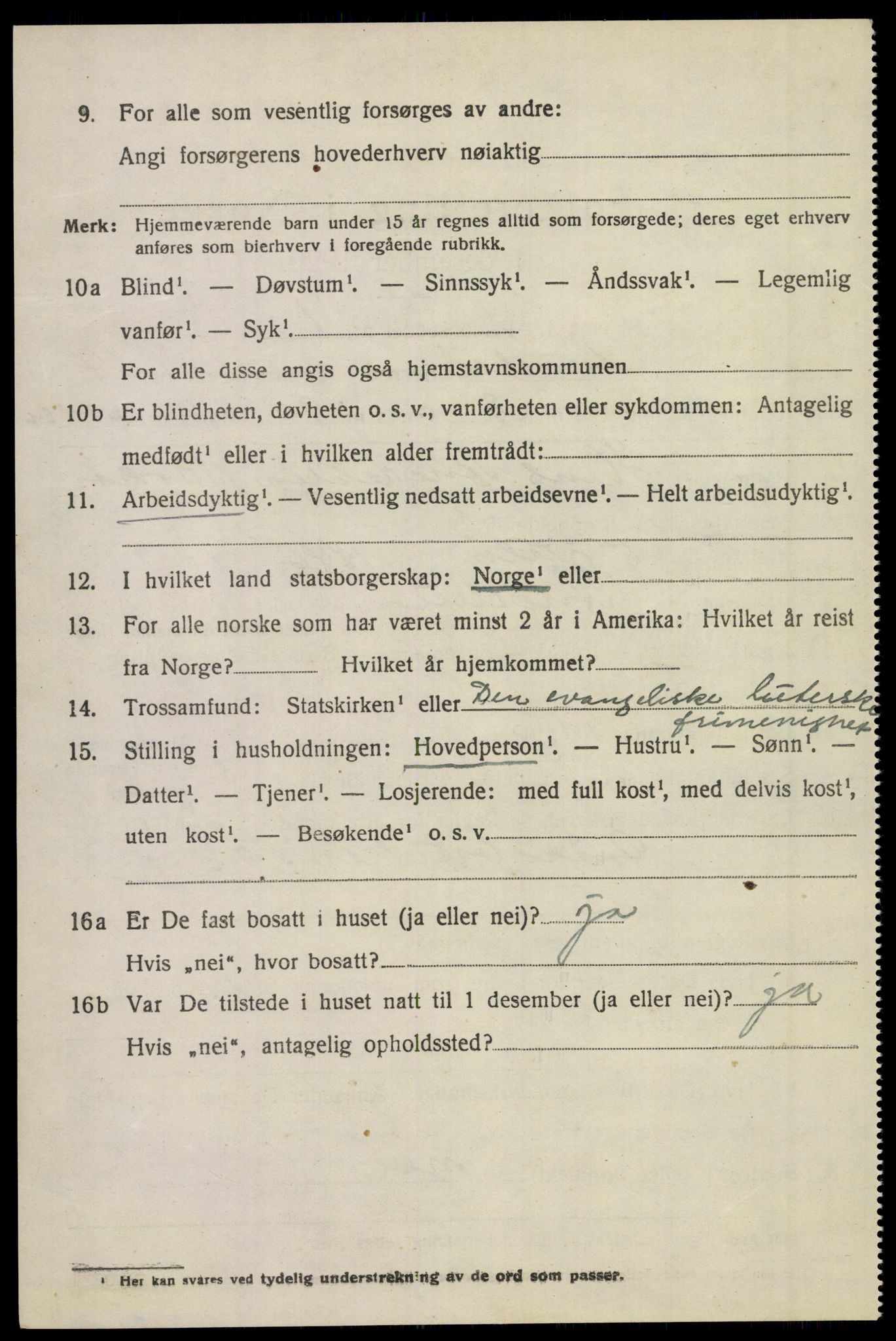 SAKO, 1920 census for Andebu, 1920, p. 5113