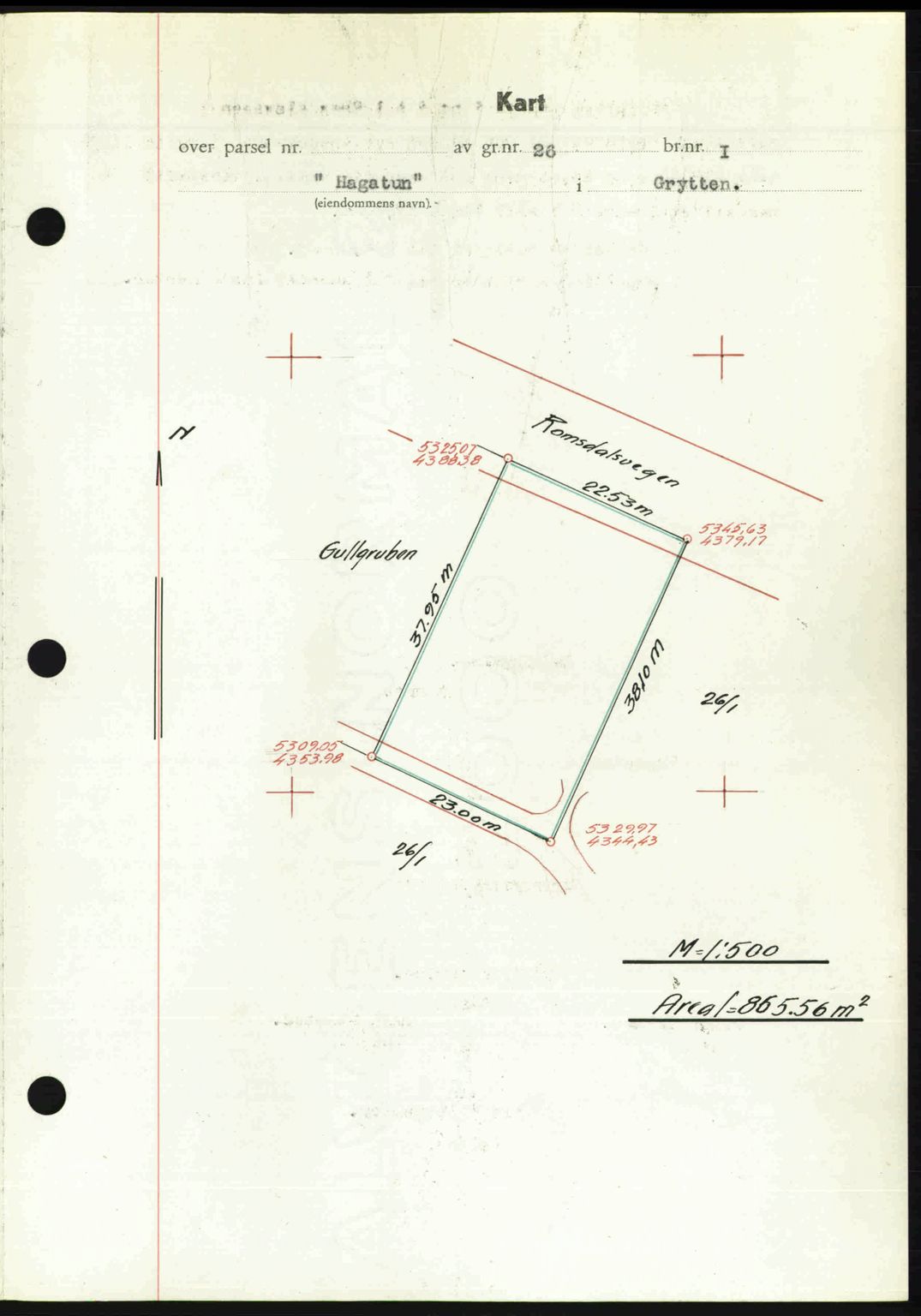 Romsdal sorenskriveri, AV/SAT-A-4149/1/2/2C: Mortgage book no. A28, 1948-1949, Diary no: : 313/1949