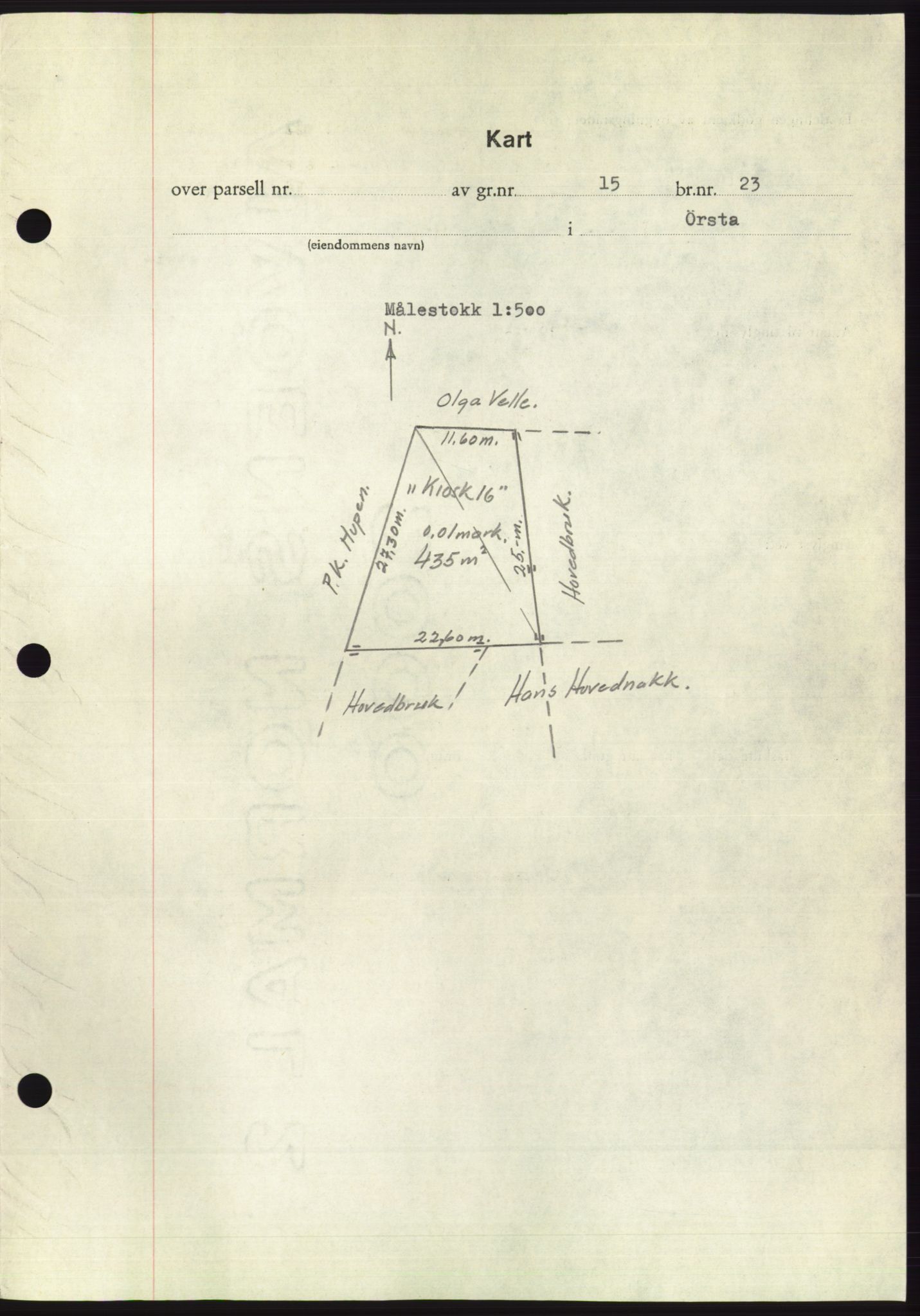 Søre Sunnmøre sorenskriveri, AV/SAT-A-4122/1/2/2C/L0104: Mortgage book no. 30A, 1956-1956, Diary no: : 1780/1956