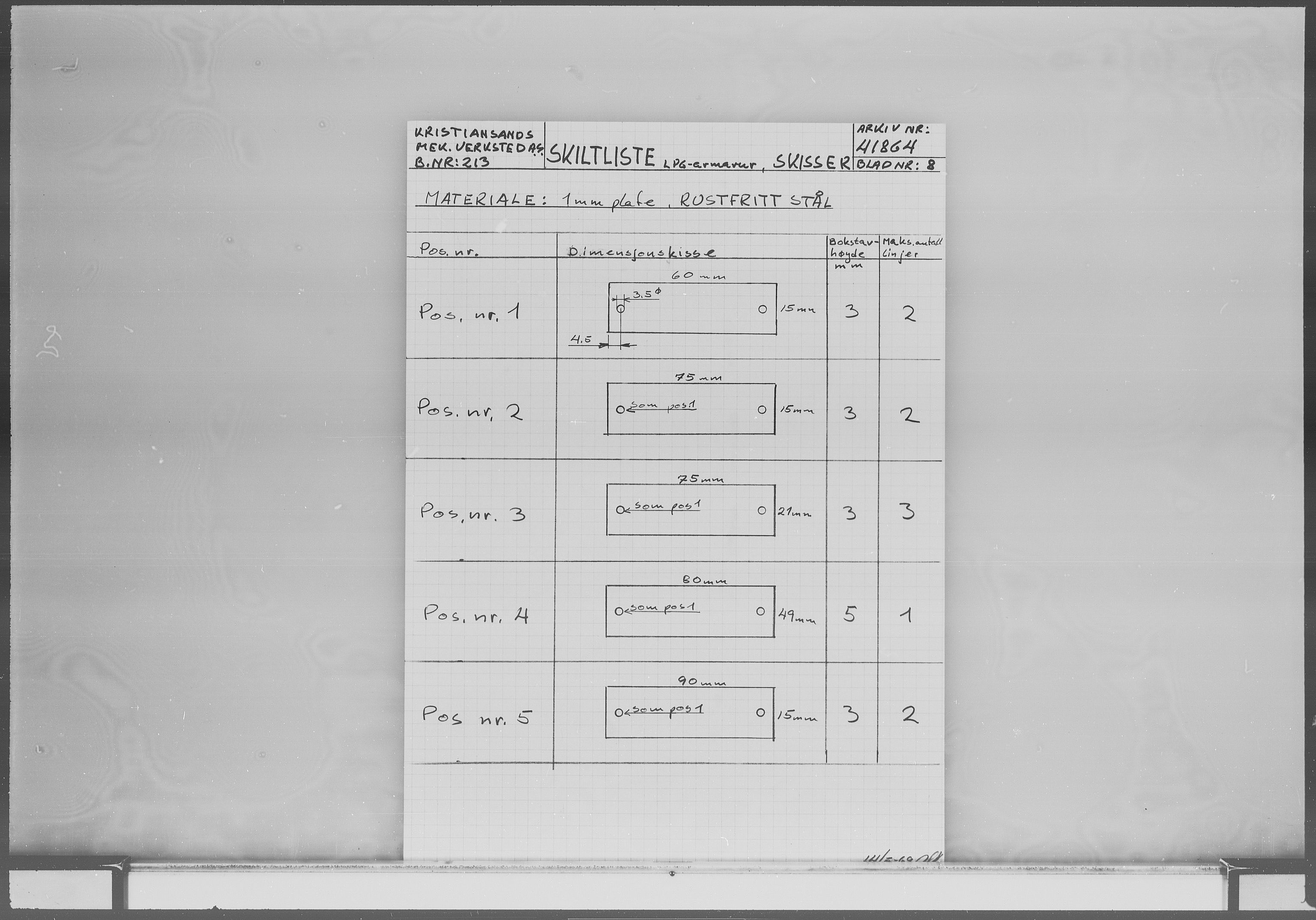 Kristiansand Mekaniske Verksted, AV/SAK-D/0612/G/Ga/L0007: 36 mm mikrofilmruller, reprofoto av skipstegninger, byggenr. 211-222, p. 343