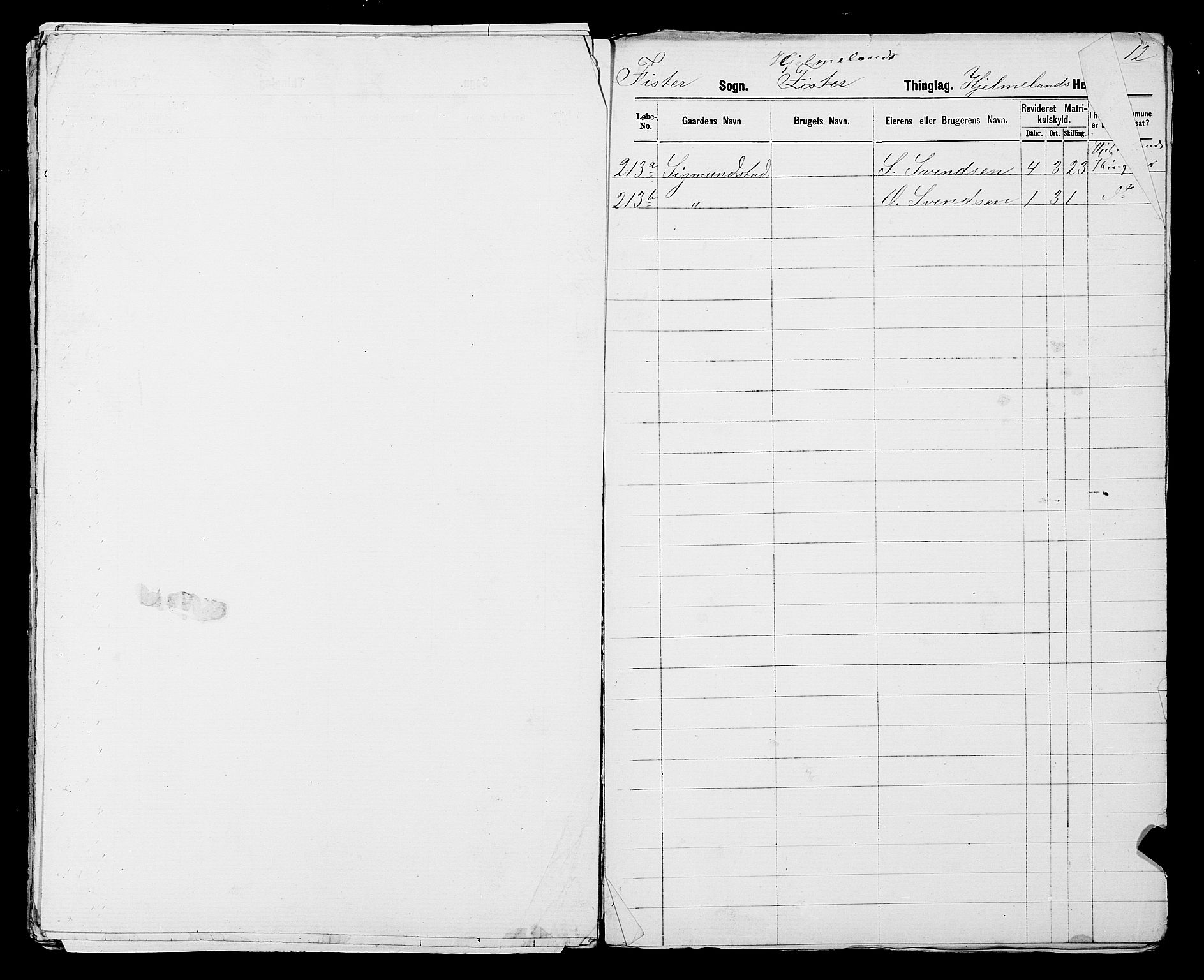 SAST, 1875 census for 1133P Hjelmeland, 1875, p. 42