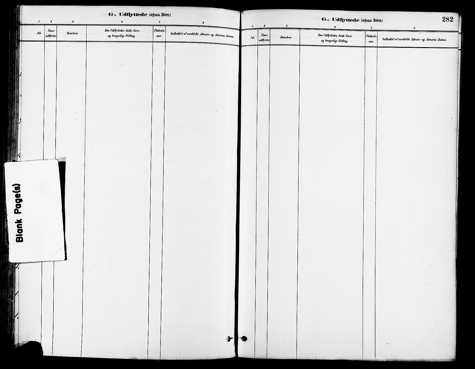 Lye sokneprestkontor, SAST/A-101794/001/30BA/L0009: Parish register (official) no. A 8, 1881-1892, p. 282