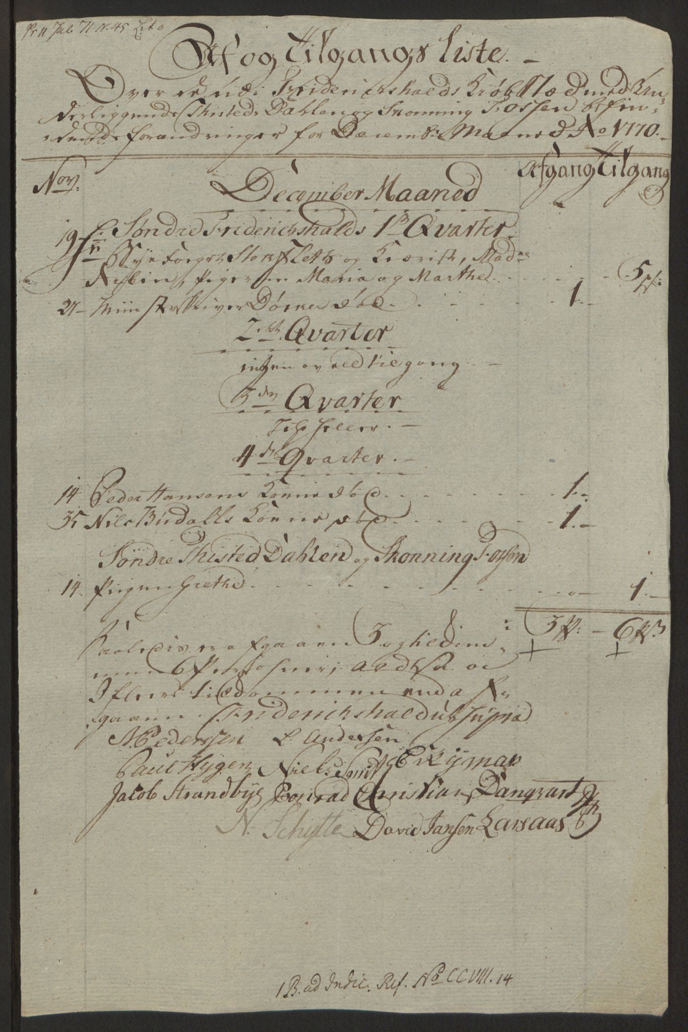 Rentekammeret inntil 1814, Reviderte regnskaper, Byregnskaper, RA/EA-4066/R/Ra/L0006/0001: [A4] Kontribusjonsregnskap / Ekstraskatt, 1762-1772, p. 220