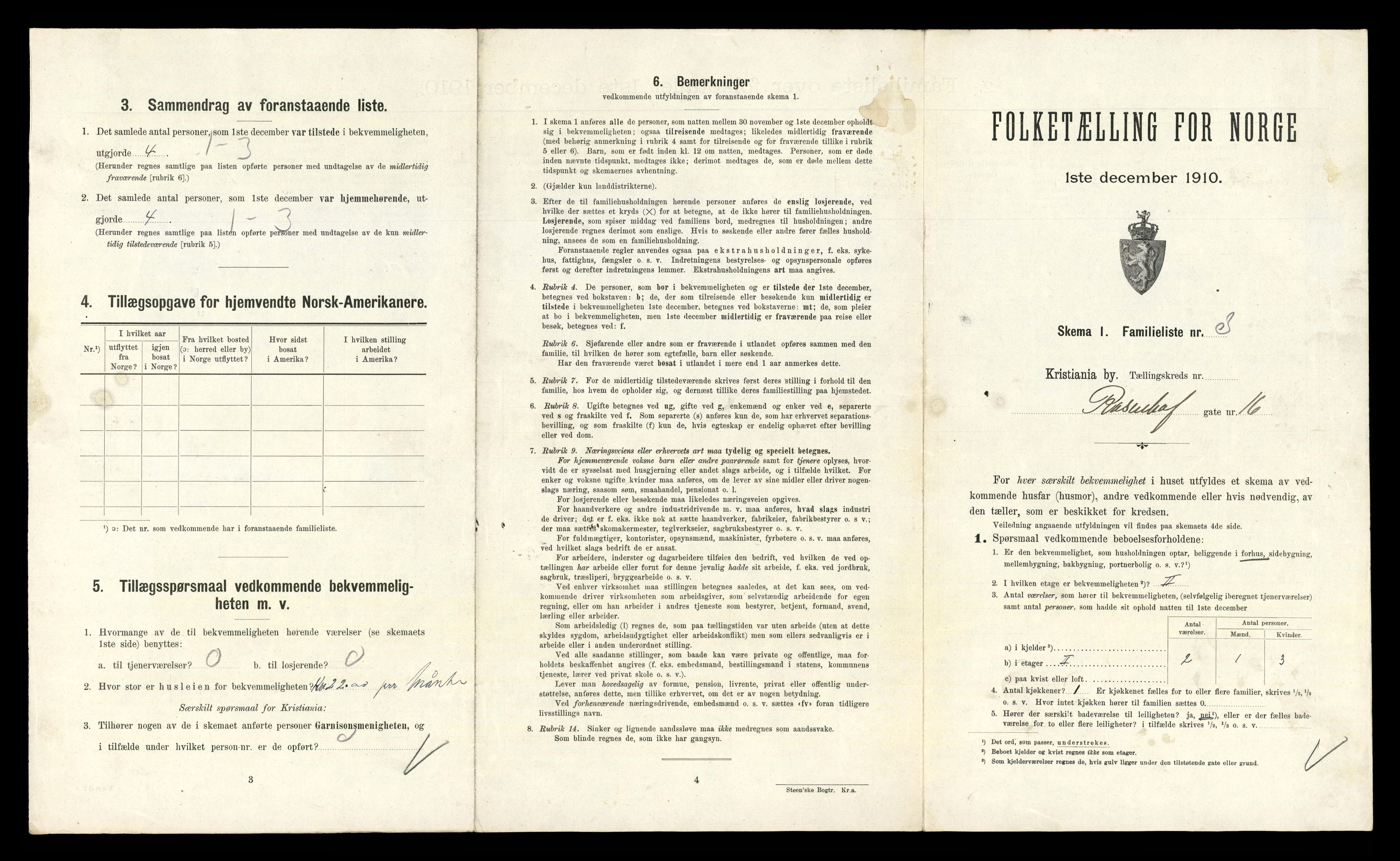 RA, 1910 census for Kristiania, 1910, p. 81219