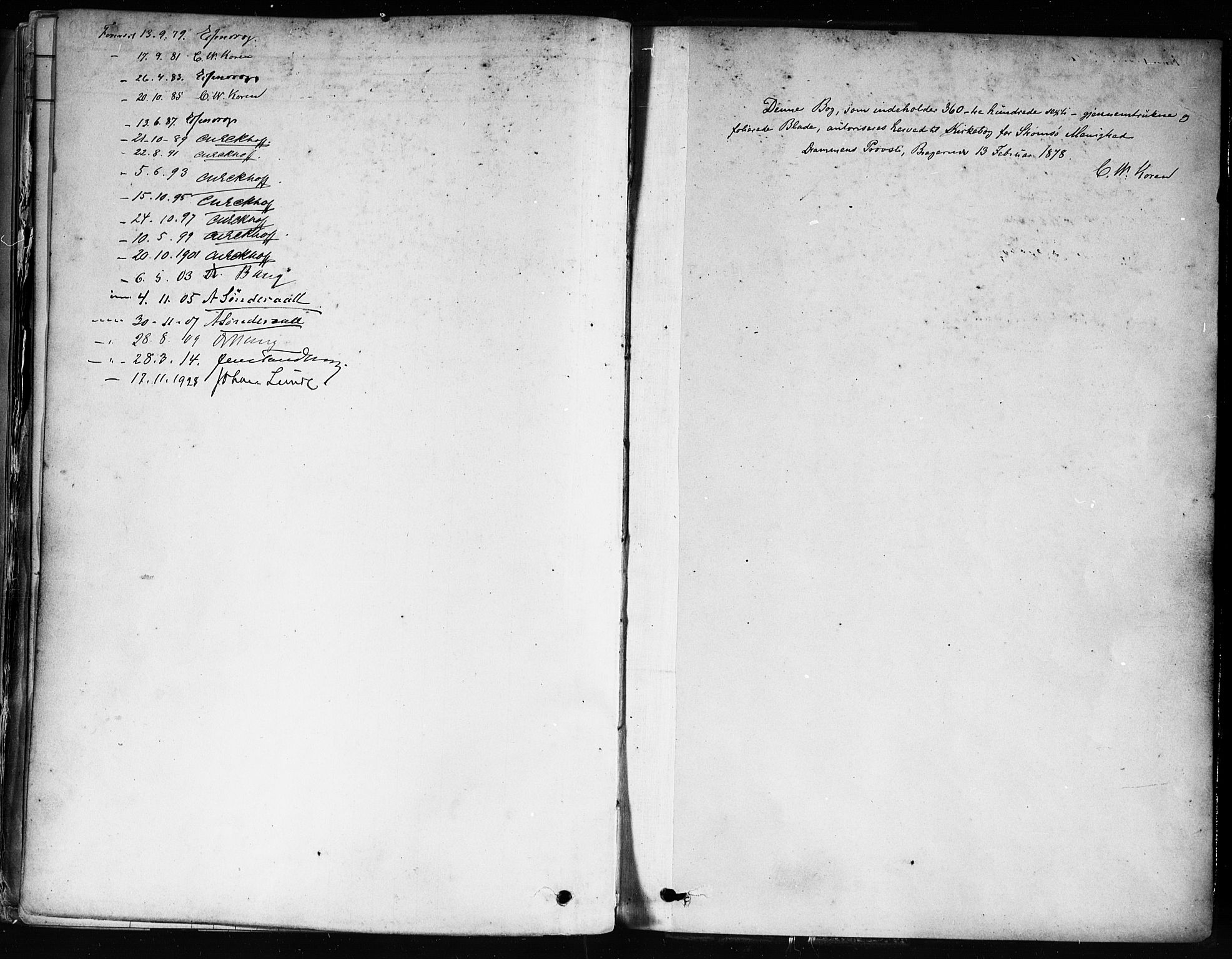 Strømsø kirkebøker, AV/SAKO-A-246/F/Fa/L0022: Parish register (official) no. I 22, 1879-1899