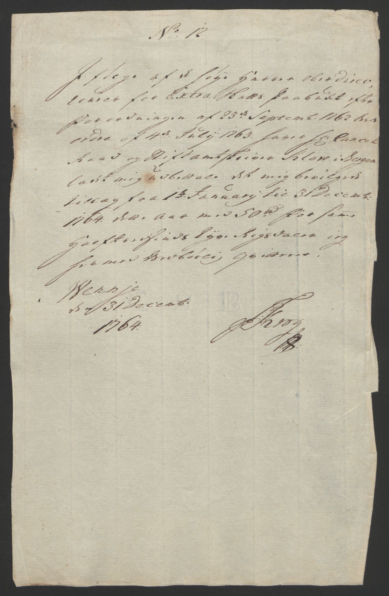 Rentekammeret inntil 1814, Reviderte regnskaper, Fogderegnskap, RA/EA-4092/R67/L4747: Ekstraskatten Vesterålen, Andenes og Lofoten, 1762-1766, p. 333