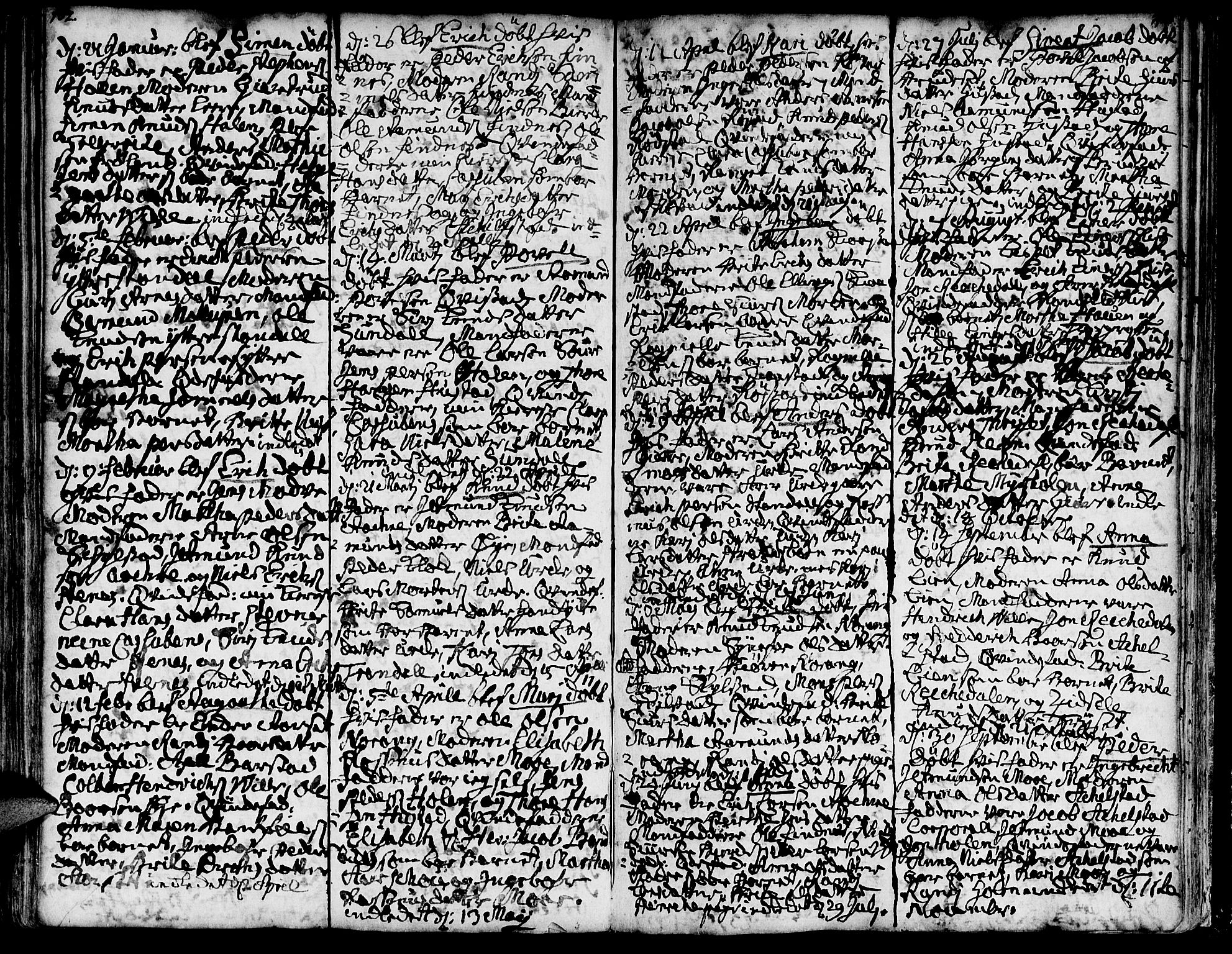 Ministerialprotokoller, klokkerbøker og fødselsregistre - Møre og Romsdal, AV/SAT-A-1454/515/L0205: Parish register (official) no. 515A01, 1733-1764, p. 162-163