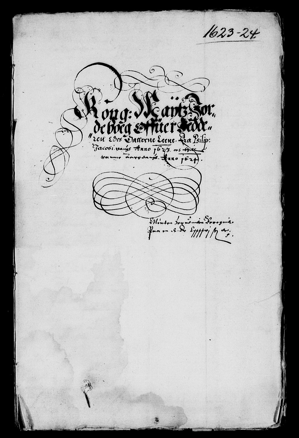 Rentekammeret inntil 1814, Reviderte regnskaper, Lensregnskaper, AV/RA-EA-5023/R/Rb/Rbs/L0010: Stavanger len, 1622-1625