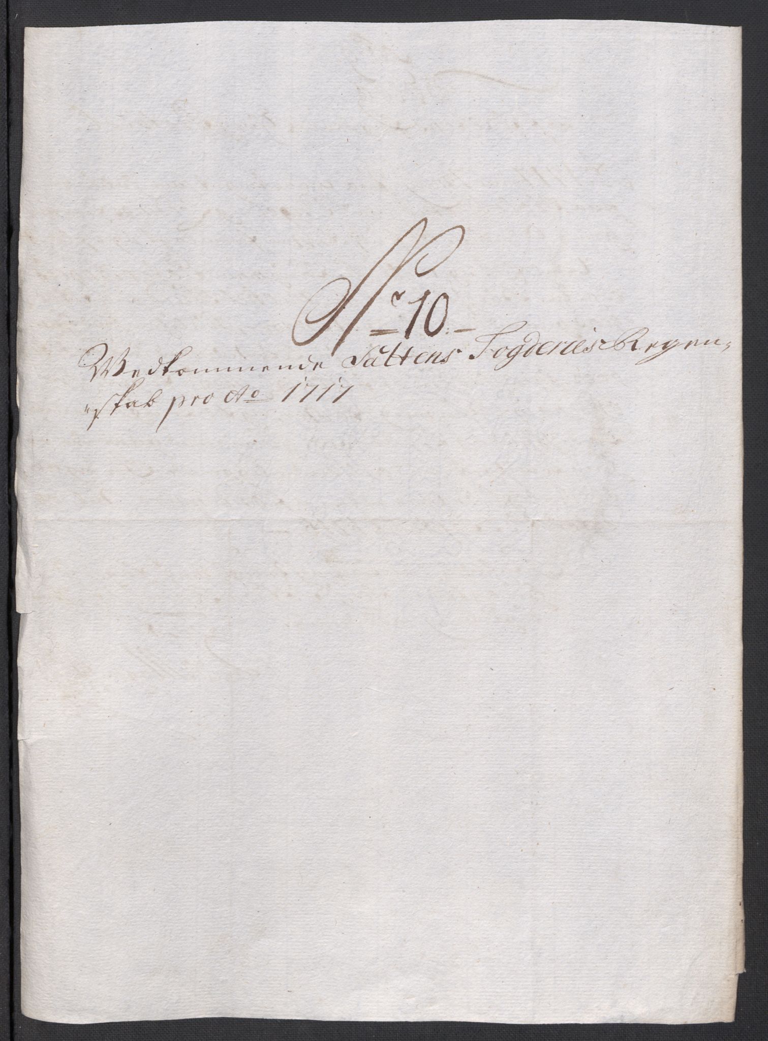 Rentekammeret inntil 1814, Reviderte regnskaper, Fogderegnskap, AV/RA-EA-4092/R66/L4587: Fogderegnskap Salten, 1717, p. 112