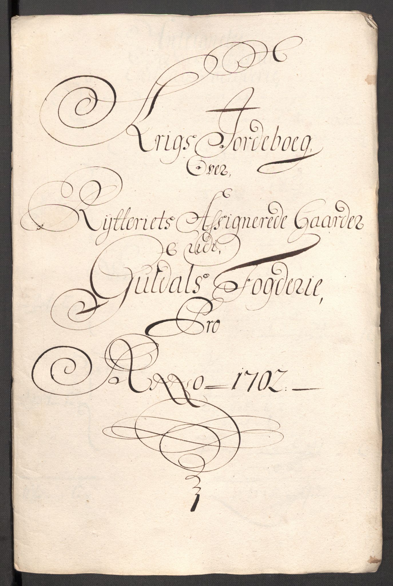 Rentekammeret inntil 1814, Reviderte regnskaper, Fogderegnskap, RA/EA-4092/R60/L3952: Fogderegnskap Orkdal og Gauldal, 1702, p. 354