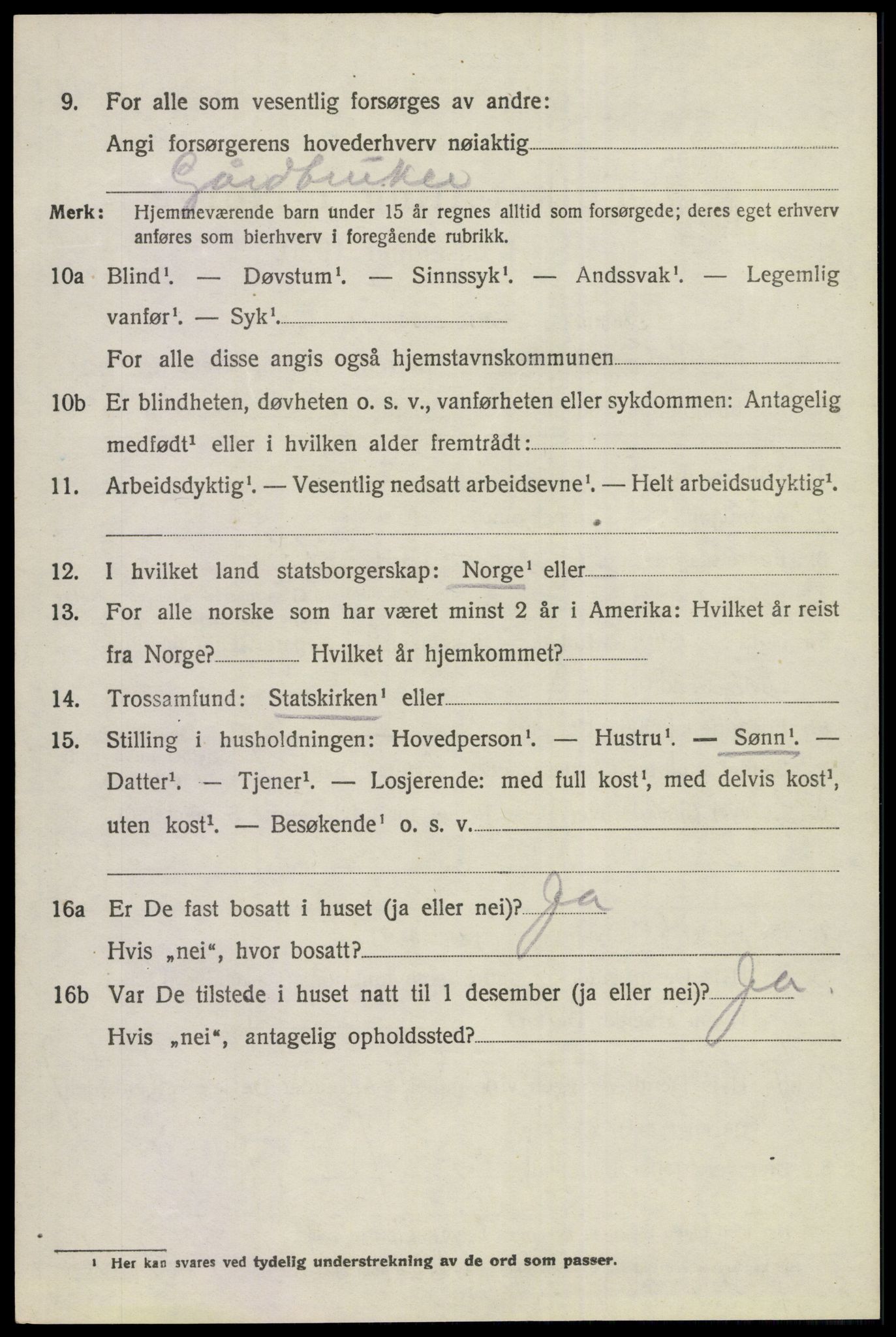 SAKO, 1920 census for Norderhov, 1920, p. 18505