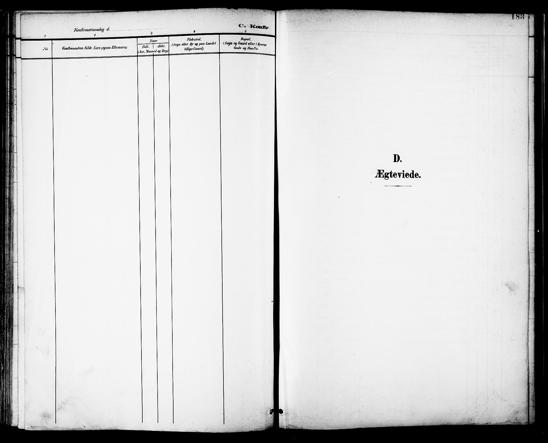 Ministerialprotokoller, klokkerbøker og fødselsregistre - Nordland, SAT/A-1459/882/L1179: Parish register (official) no. 882A01, 1886-1898, p. 183