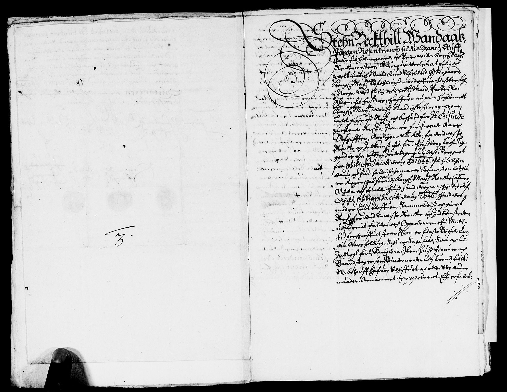 Rentekammeret inntil 1814, Reviderte regnskaper, Lensregnskaper, AV/RA-EA-5023/R/Rb/Rbo/L0027: Tønsberg len, 1645-1647
