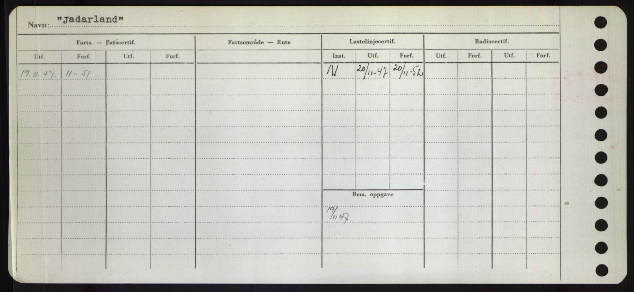 Sjøfartsdirektoratet med forløpere, Skipsmålingen, AV/RA-S-1627/H/Hd/L0019: Fartøy, J, p. 26