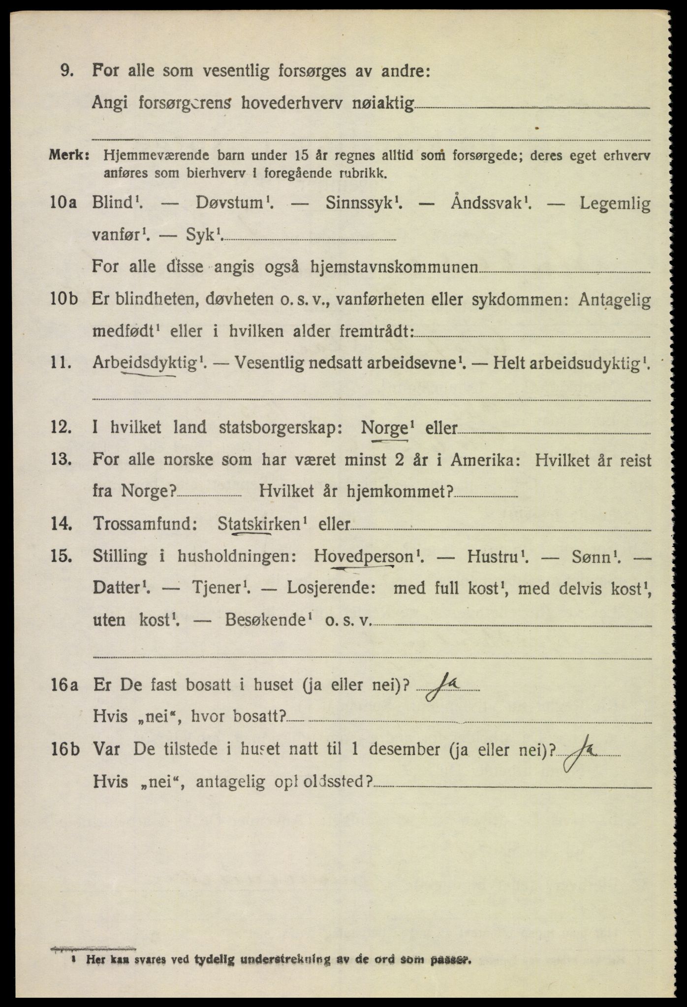 SAH, 1920 census for Stor-Elvdal, 1920, p. 5003