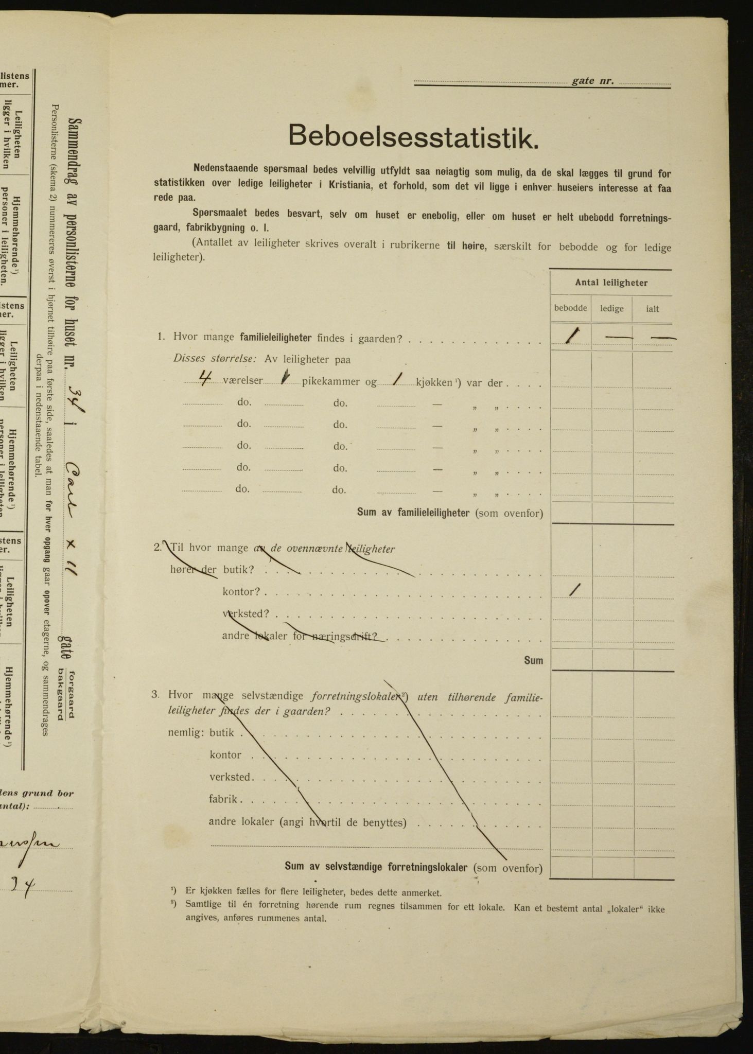 OBA, Municipal Census 1912 for Kristiania, 1912, p. 48979