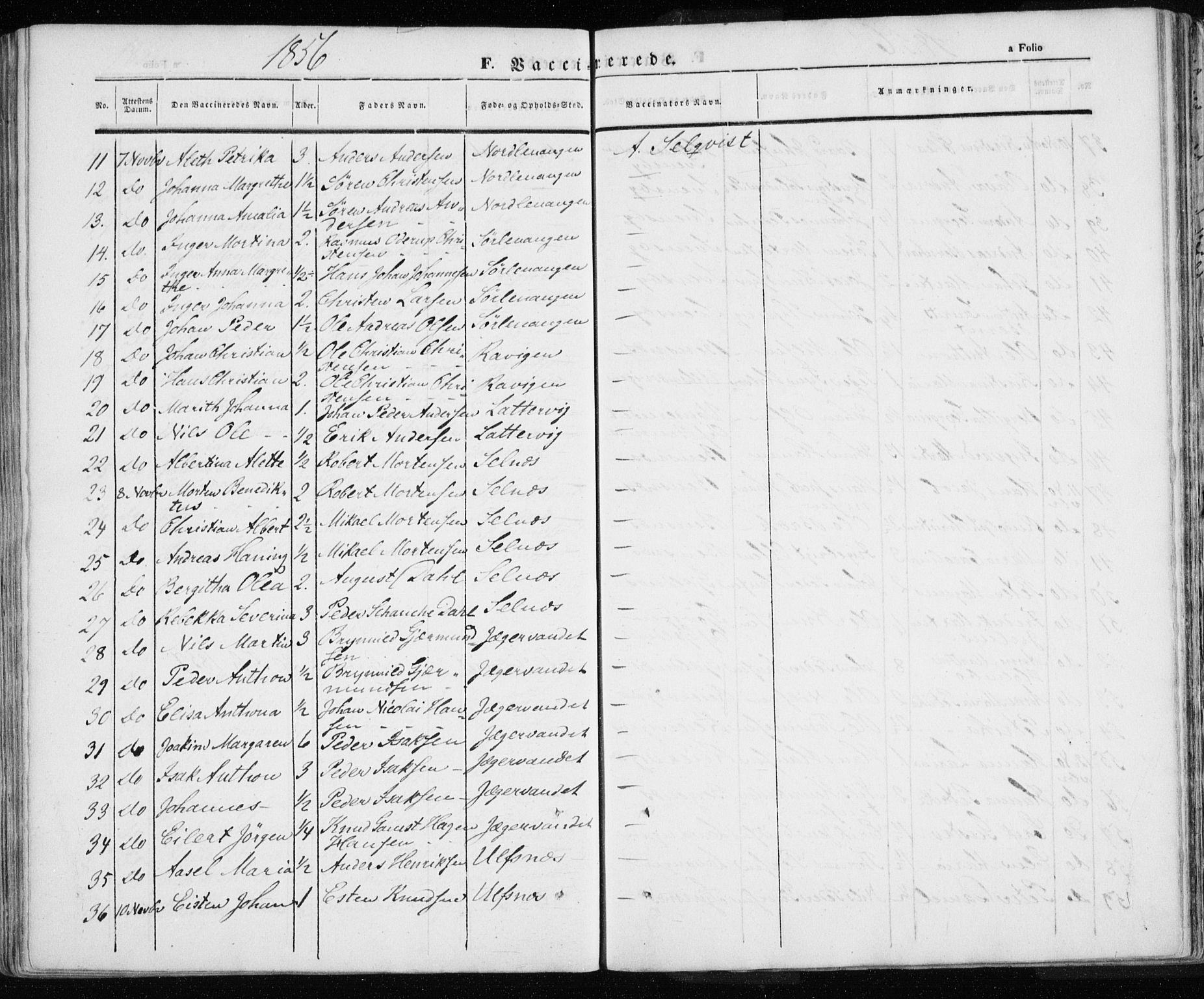 Karlsøy sokneprestembete, AV/SATØ-S-1299/H/Ha/Haa/L0003kirke: Parish register (official) no. 3, 1843-1860