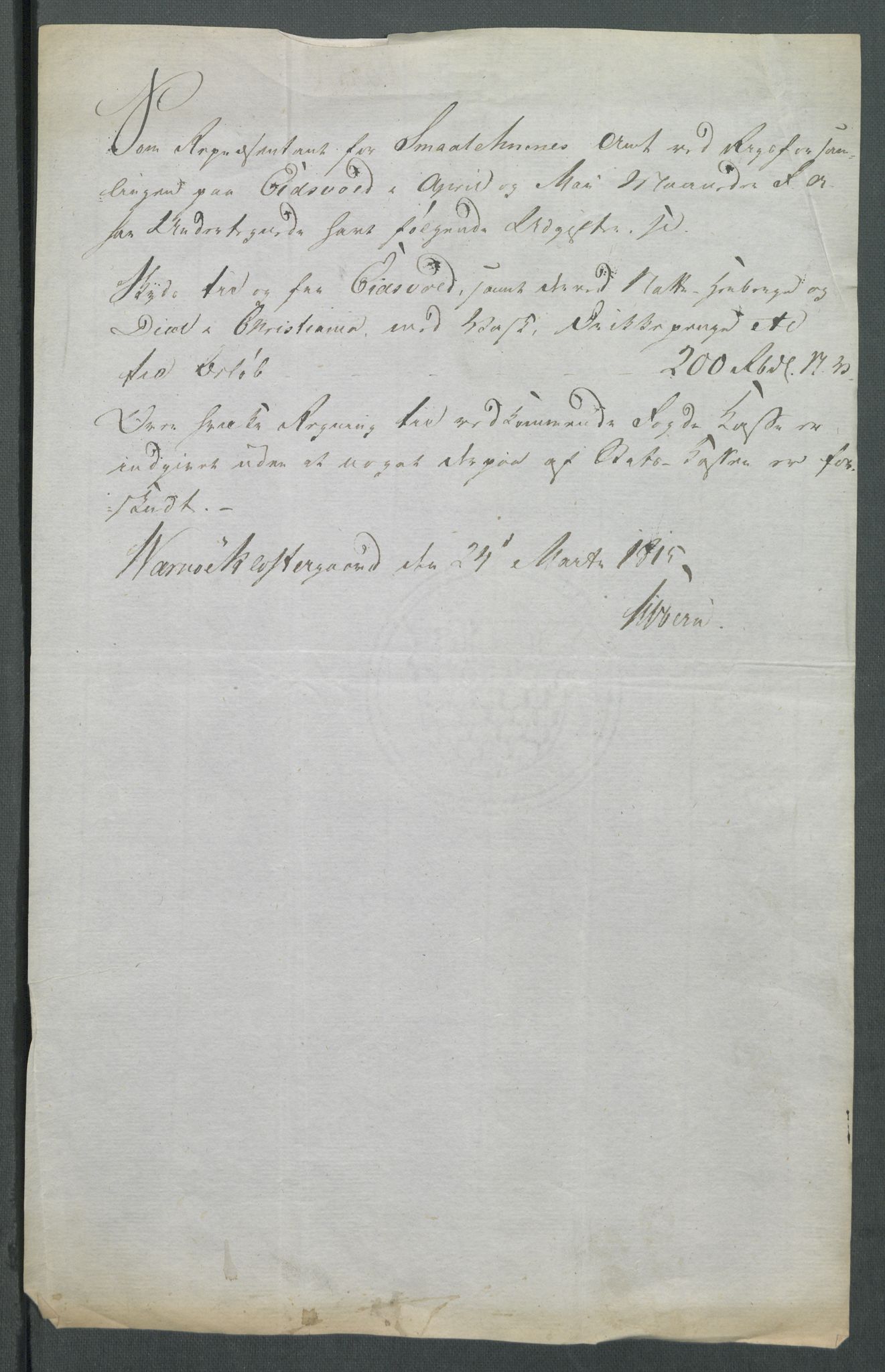 5. departement for finans-, handels- og tollfaget, AV/RA-S-3893/C/Cb/L0014: Regninger fra Riksforsamlingens deputerede, 1814, p. 96