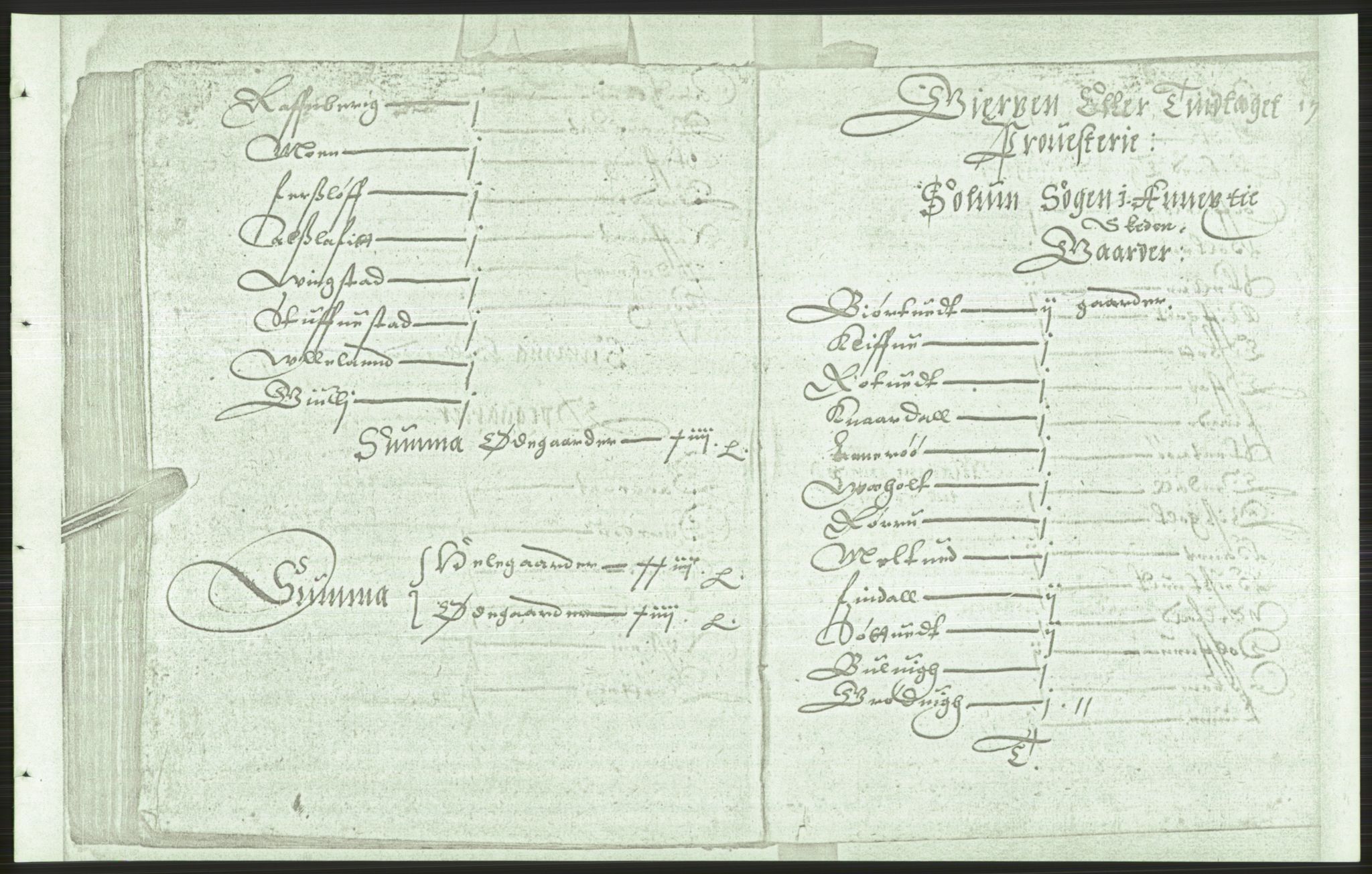 Manuskriptsamlingen, AV/RA-EA-3667/F/L0175b: Kopi av Universitetsbiblioteket, manuskript kvarto nr. 503, Manntall på fulle og halve og ødegårder uti Oslo og Hamar stift anno 1602, II Tønsberg, Brunla, Numedal, Nedre Telemark, 1602, p. 171b-172a