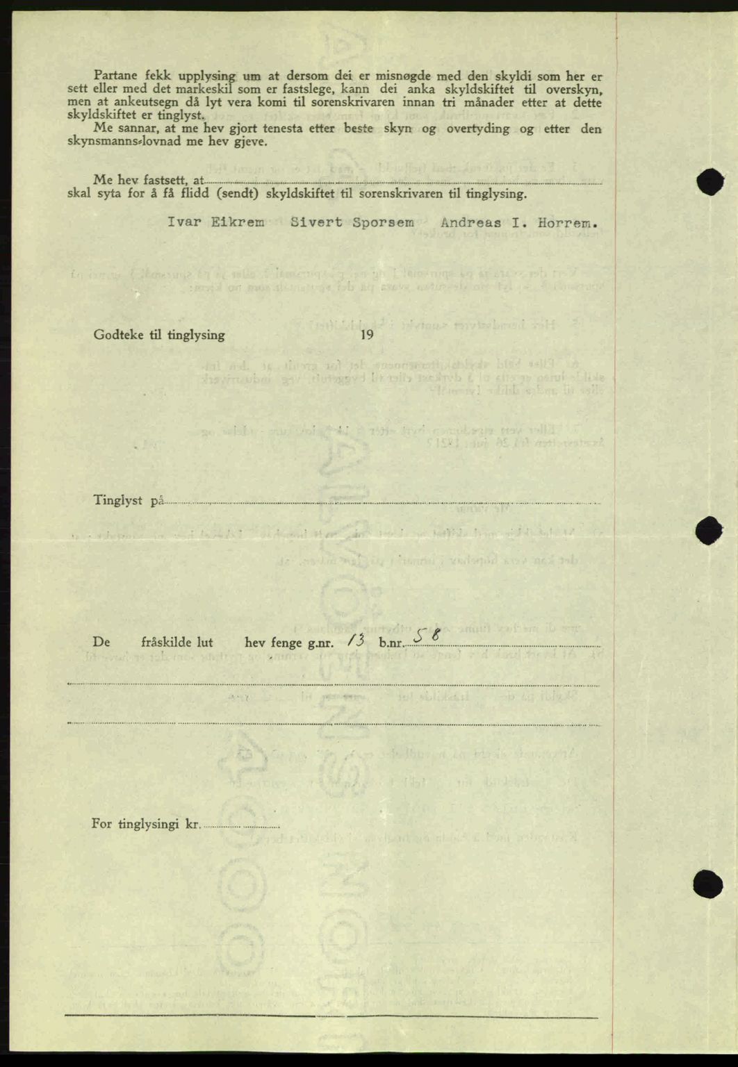 Romsdal sorenskriveri, AV/SAT-A-4149/1/2/2C: Mortgage book no. A6, 1938-1939, Diary no: : 512/1939