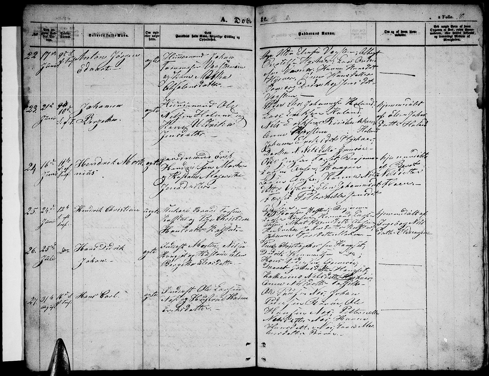 Ministerialprotokoller, klokkerbøker og fødselsregistre - Nordland, AV/SAT-A-1459/816/L0251: Parish register (copy) no. 816C01, 1852-1870, p. 10