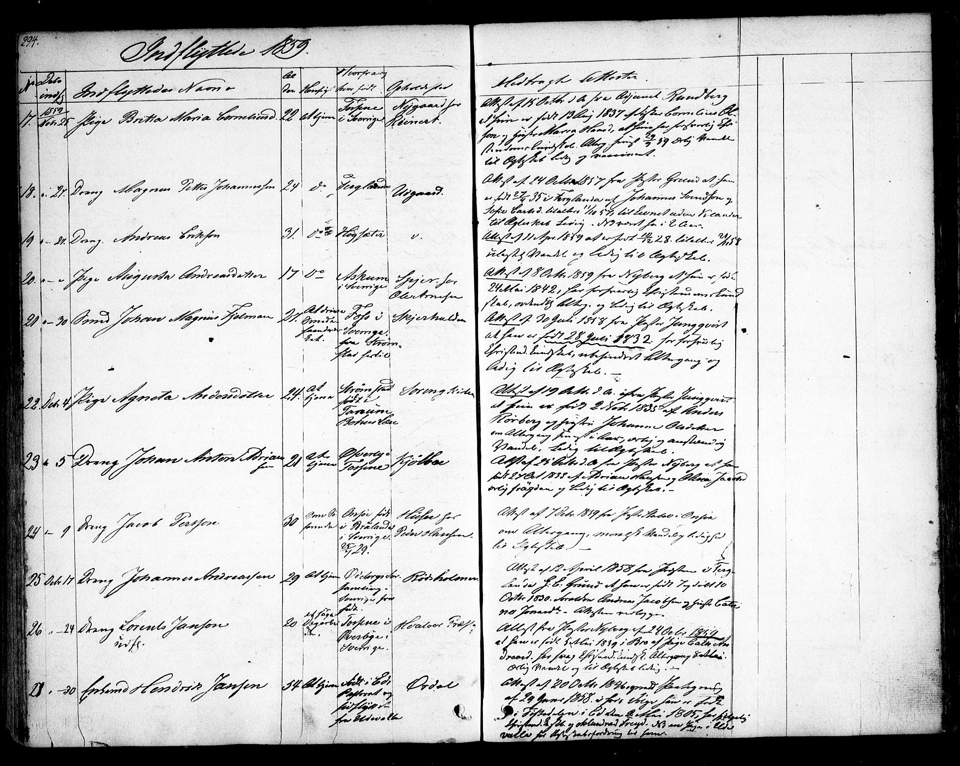 Hvaler prestekontor Kirkebøker, AV/SAO-A-2001/F/Fa/L0006: Parish register (official) no. I 6, 1846-1863, p. 294