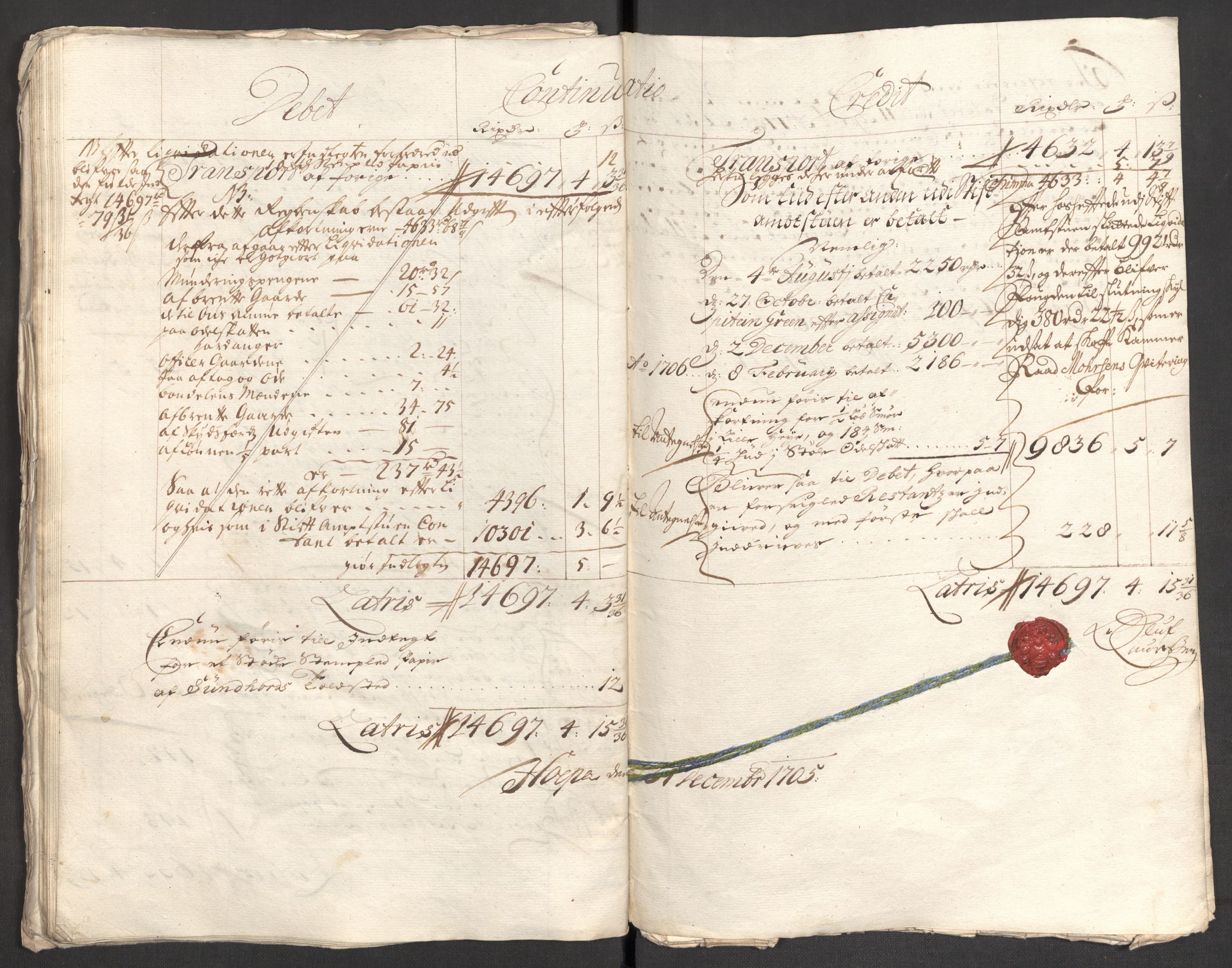 Rentekammeret inntil 1814, Reviderte regnskaper, Fogderegnskap, AV/RA-EA-4092/R48/L2983: Fogderegnskap Sunnhordland og Hardanger, 1705, p. 35