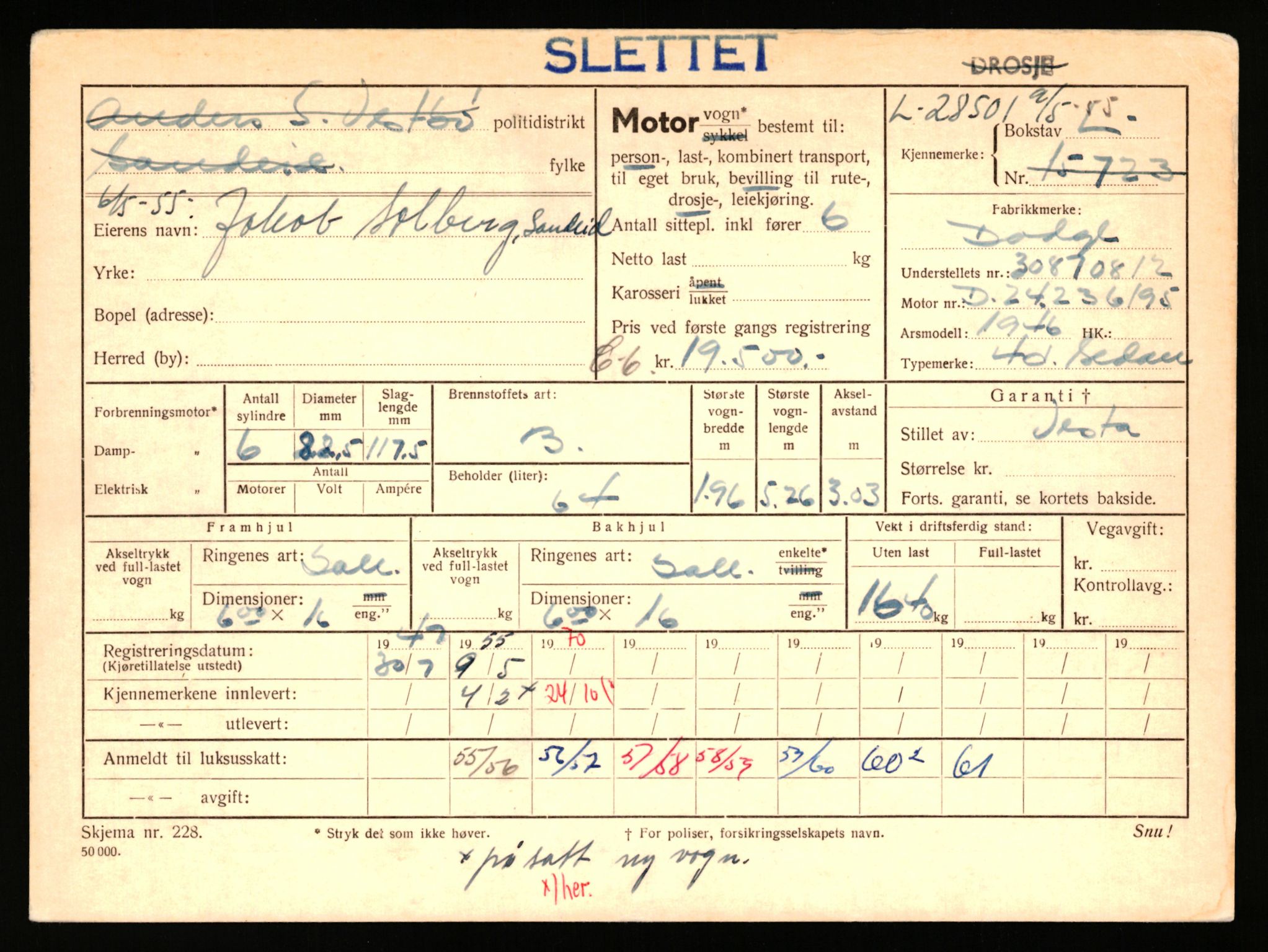 Stavanger trafikkstasjon, AV/SAST-A-101942/0/F/L0047: L-28400 - L-29099, 1930-1971, p. 299