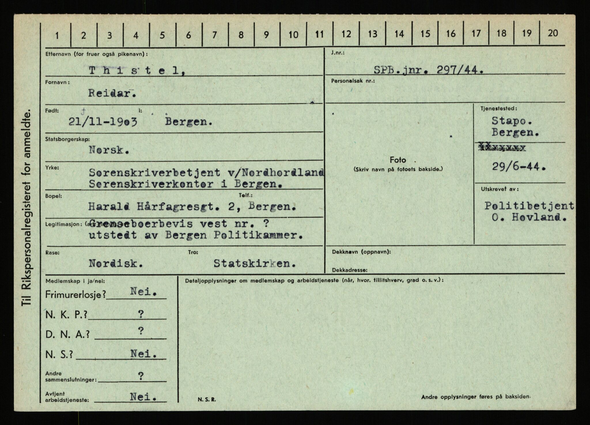 Statspolitiet - Hovedkontoret / Osloavdelingen, AV/RA-S-1329/C/Ca/L0015: Svea - Tøsse, 1943-1945, p. 2402