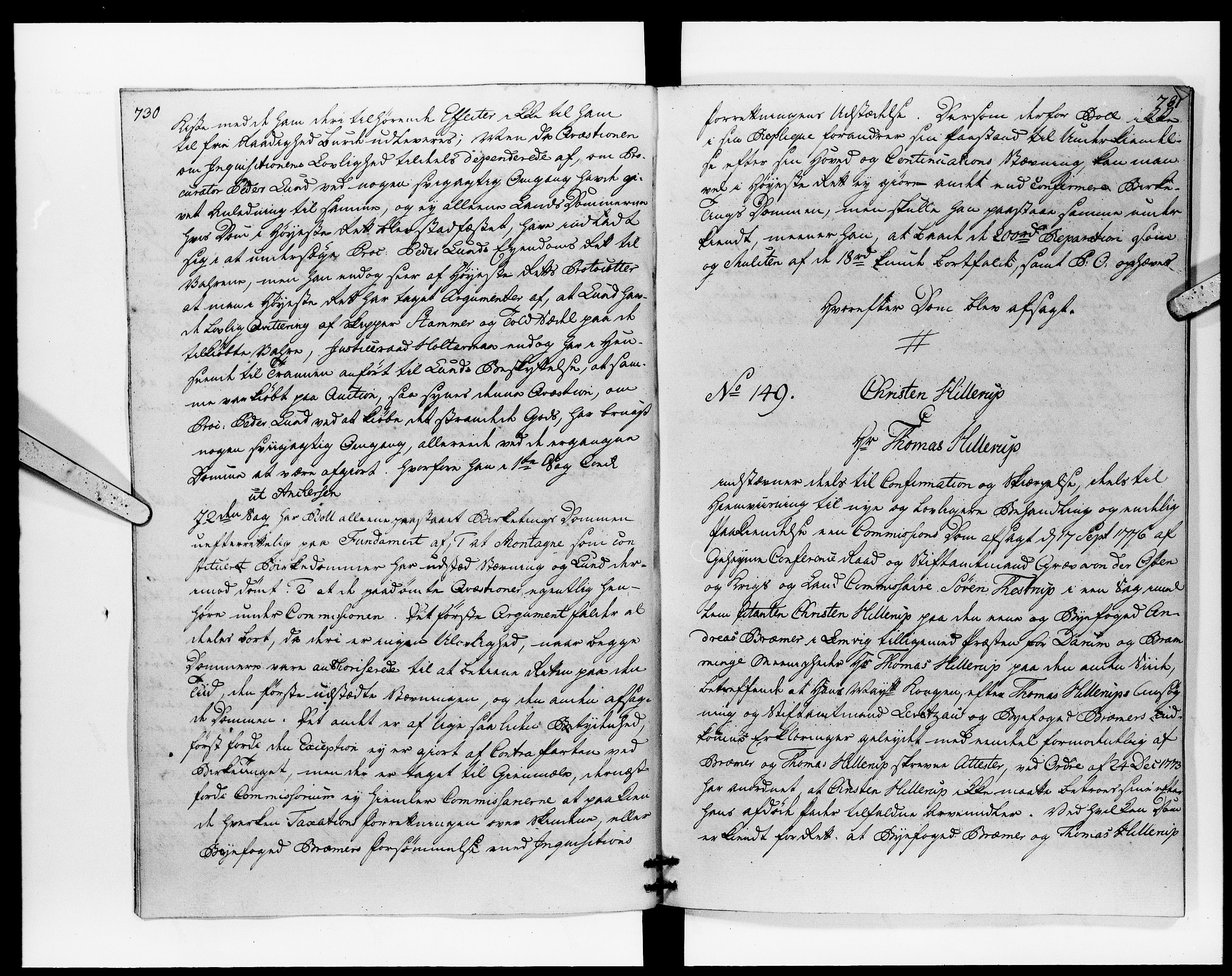 Højesteret, DRA/A-0009, 1777, p. 730-731