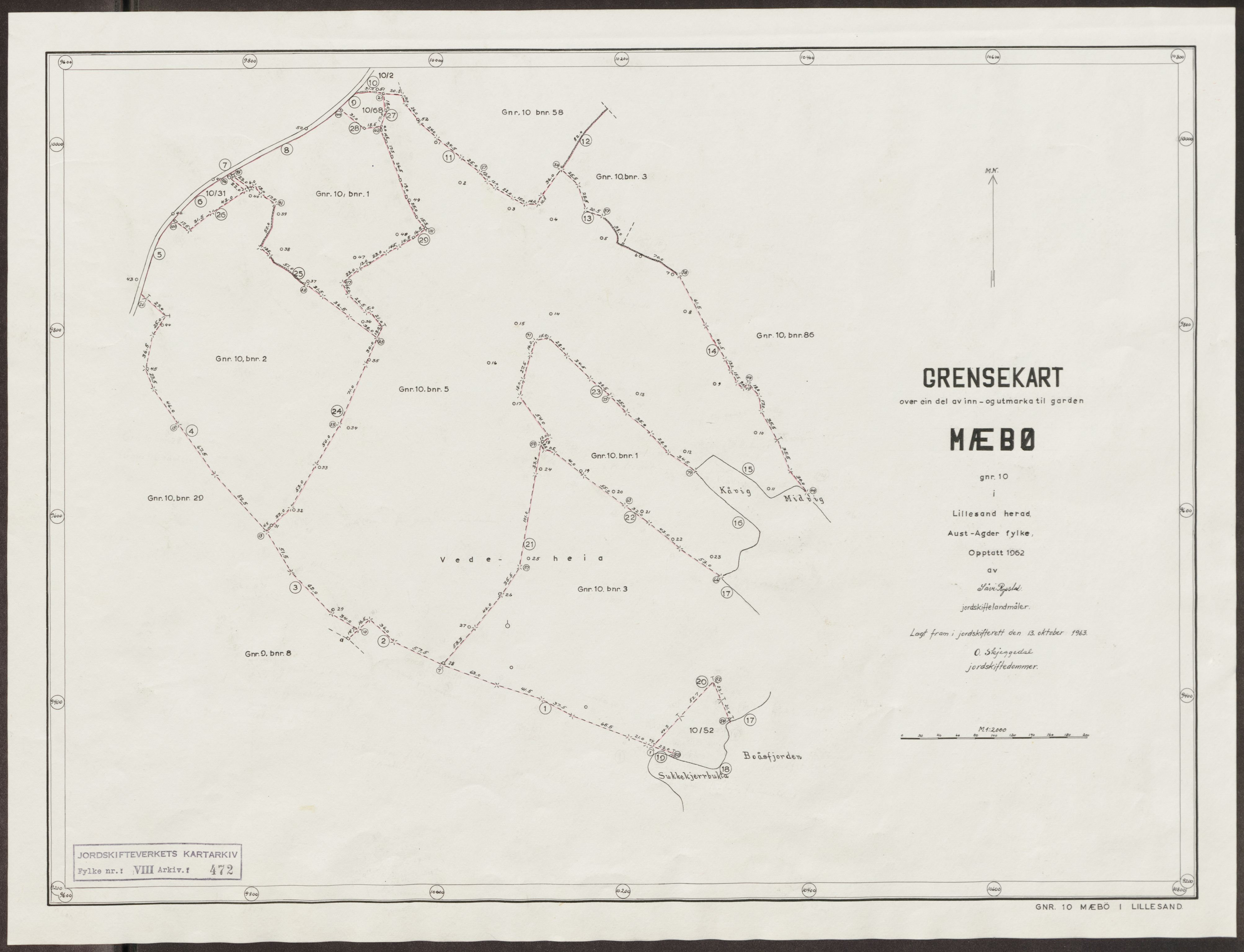 Jordskifteverkets kartarkiv, RA/S-3929/T, 1859-1988, p. 701
