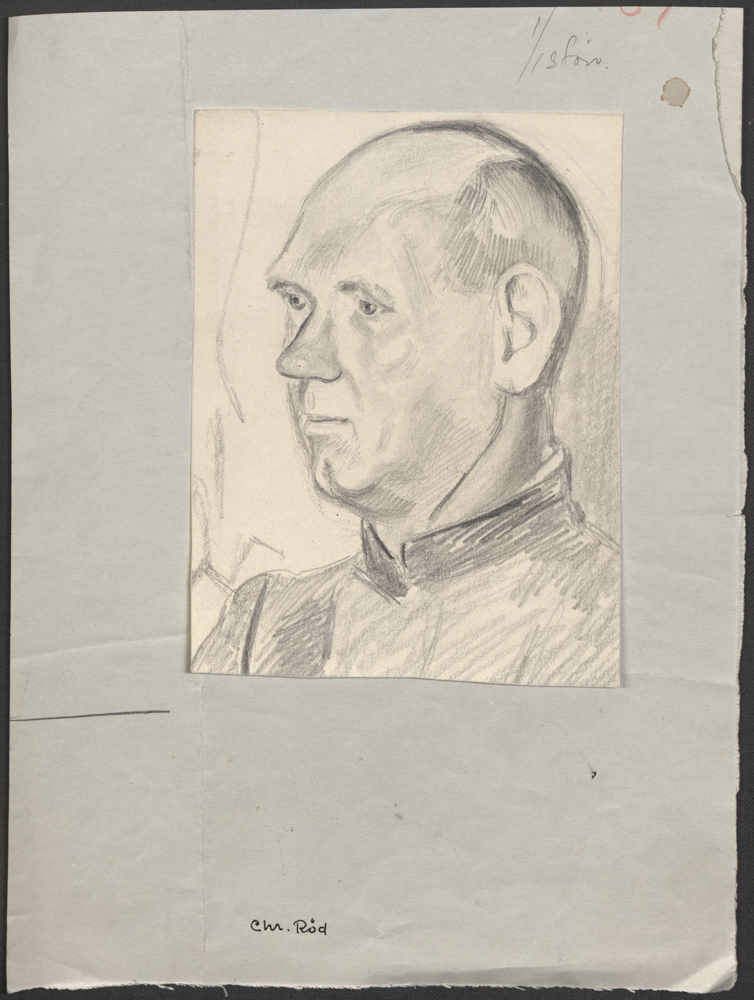 Grøgaard, Joachim, RA/PA-1773/F/L0002: Tegninger og tekster, 1942-1945, p. 88