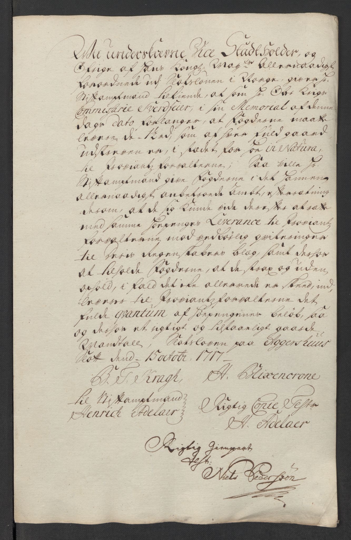 Rentekammeret inntil 1814, Reviderte regnskaper, Fogderegnskap, AV/RA-EA-4092/R39/L2326: Fogderegnskap Nedenes, 1717, p. 388