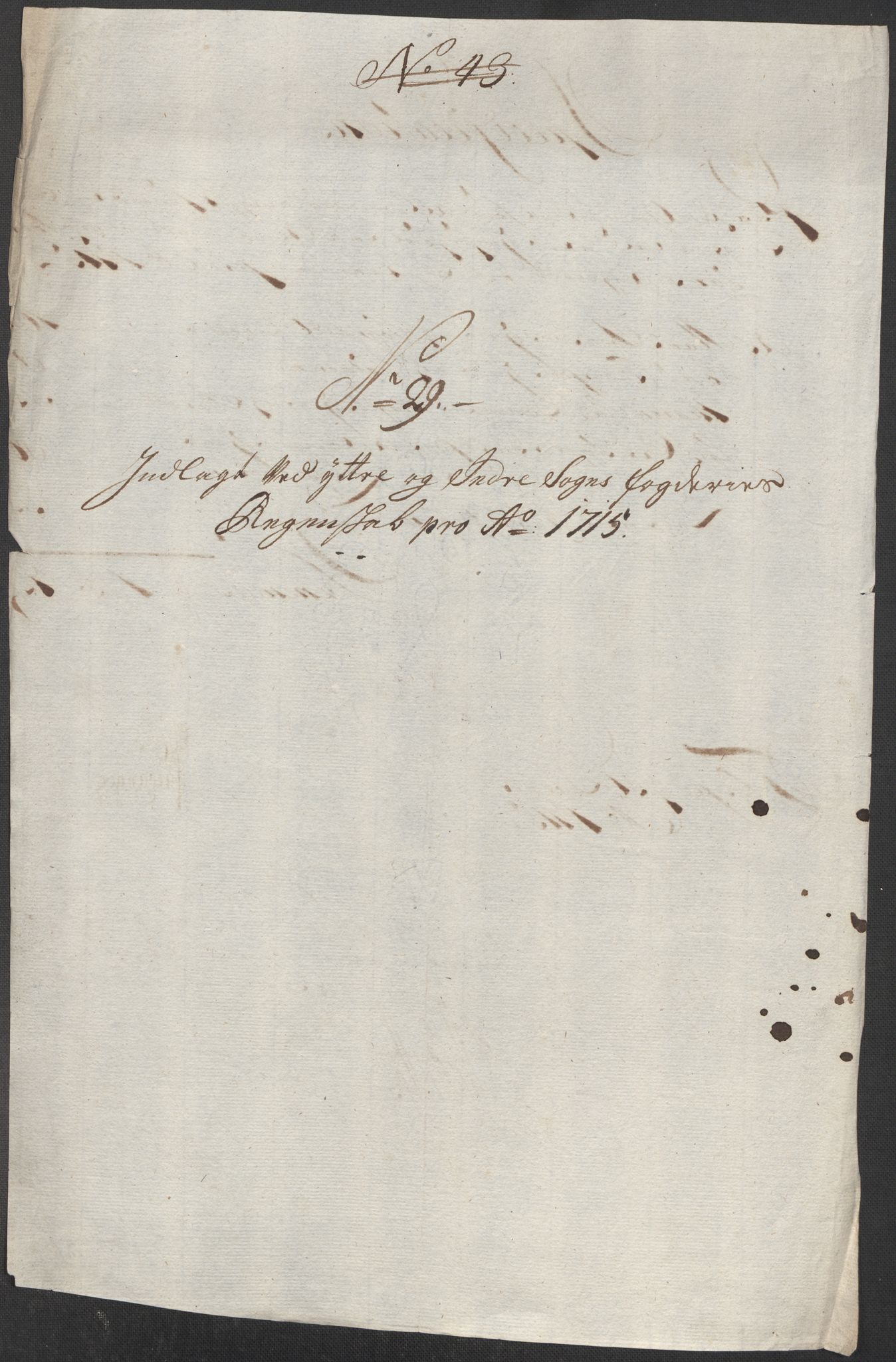 Rentekammeret inntil 1814, Reviderte regnskaper, Fogderegnskap, AV/RA-EA-4092/R52/L3320: Fogderegnskap Sogn, 1715-1716, p. 146