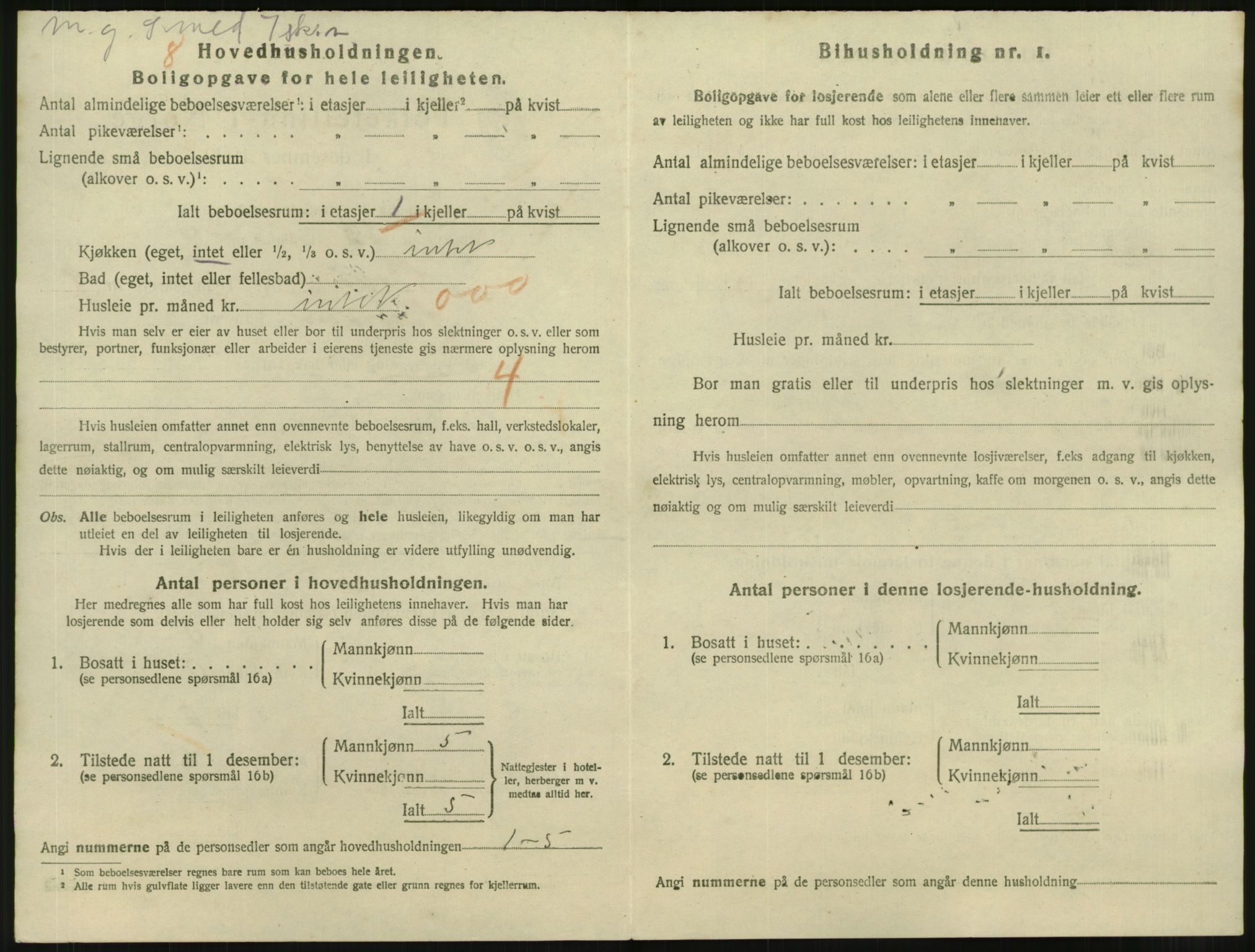 SAT, 1920 census for Bodø, 1920, p. 3278