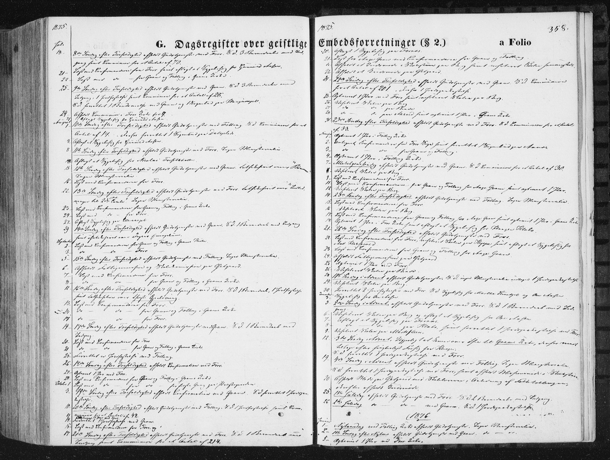 Ministerialprotokoller, klokkerbøker og fødselsregistre - Nord-Trøndelag, SAT/A-1458/746/L0447: Parish register (official) no. 746A06, 1860-1877, p. 358