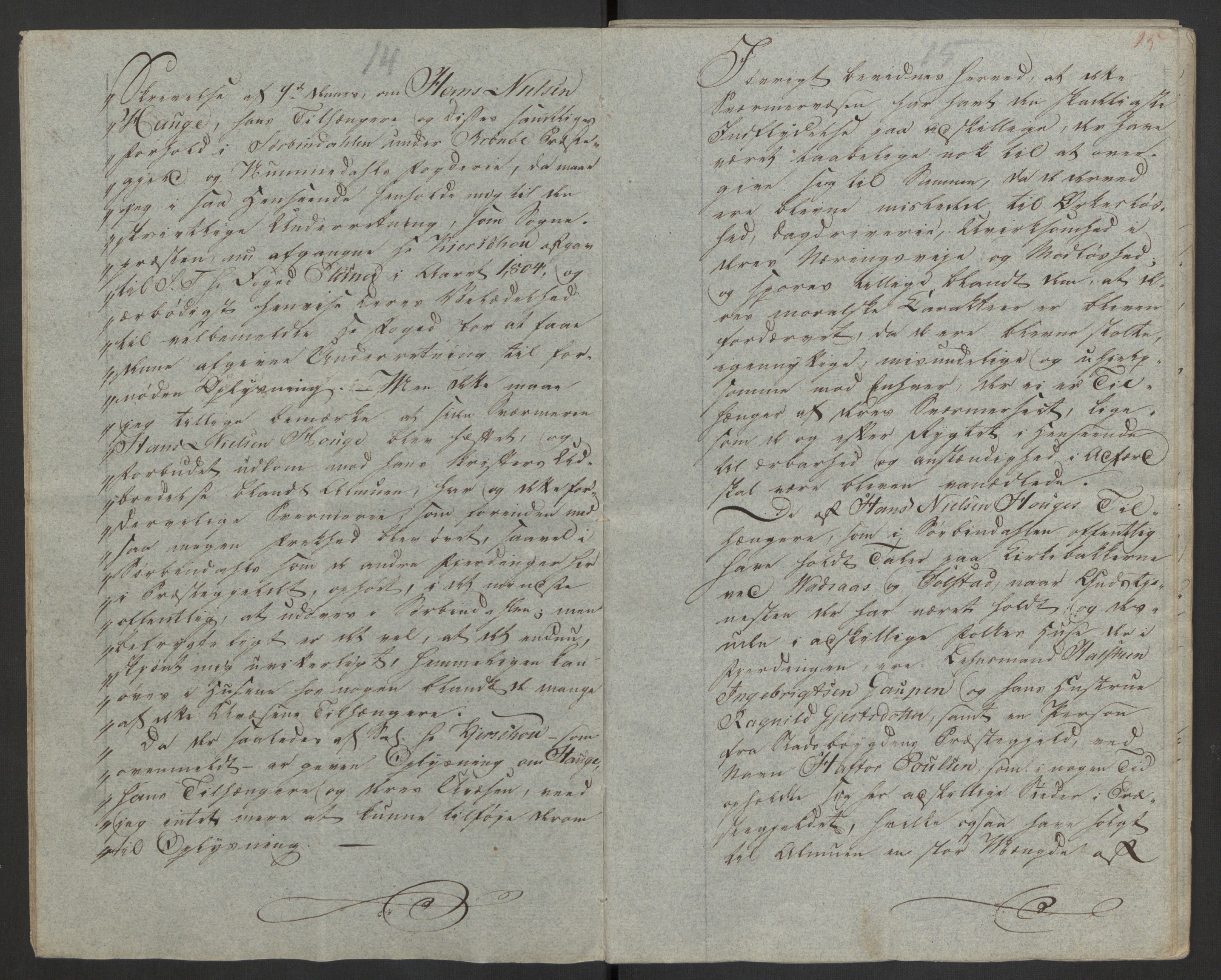 Justisdepartementet, Kommisjon i saken mot Hans Nielsen Hauge 1804, RA/S-1151/D/L0005: Hans Nielsen Hauges sak, 1813, p. 158