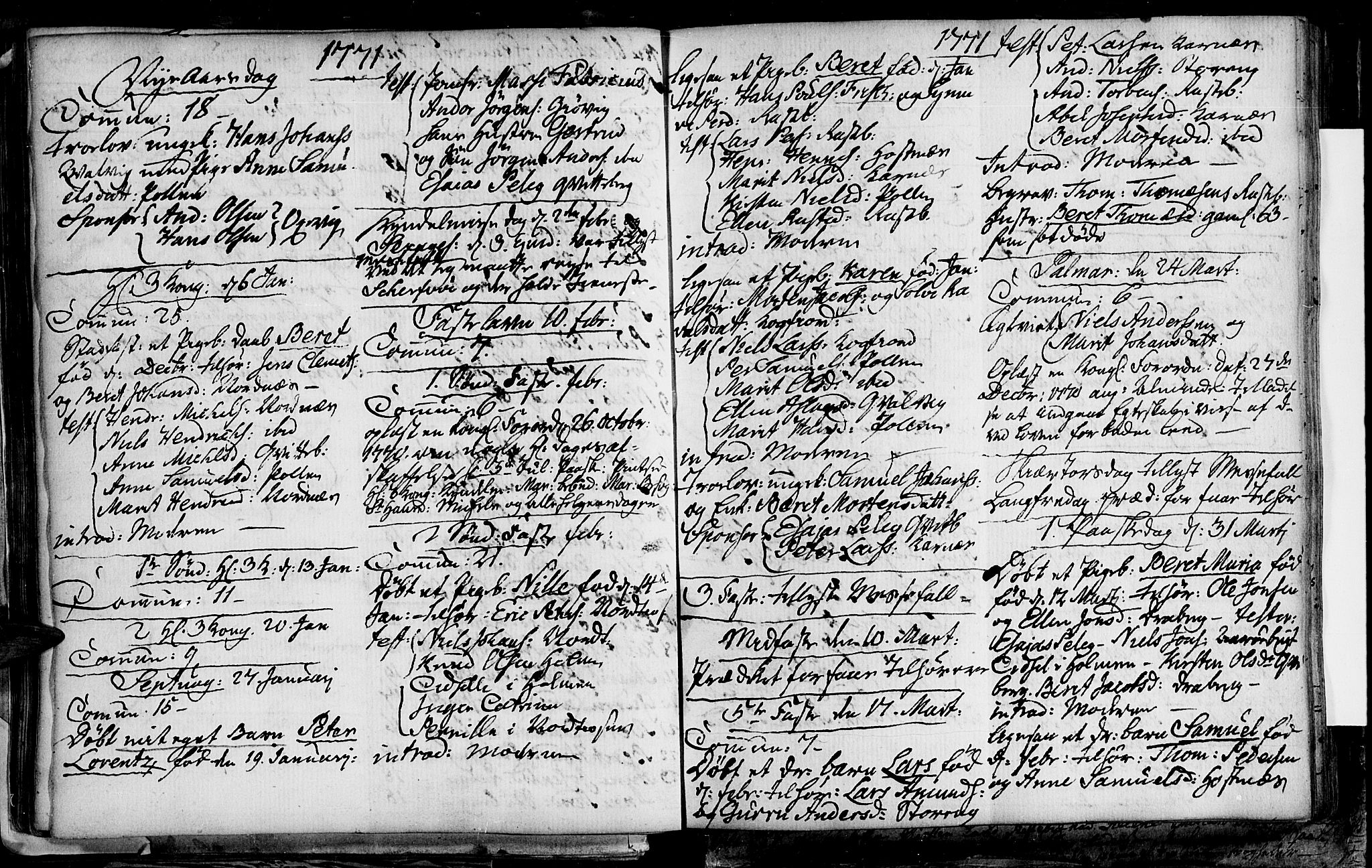 Lyngen sokneprestembete, SATØ/S-1289/H/He/Hea/L0001kirke: Parish register (official) no. 1, 1756-1785