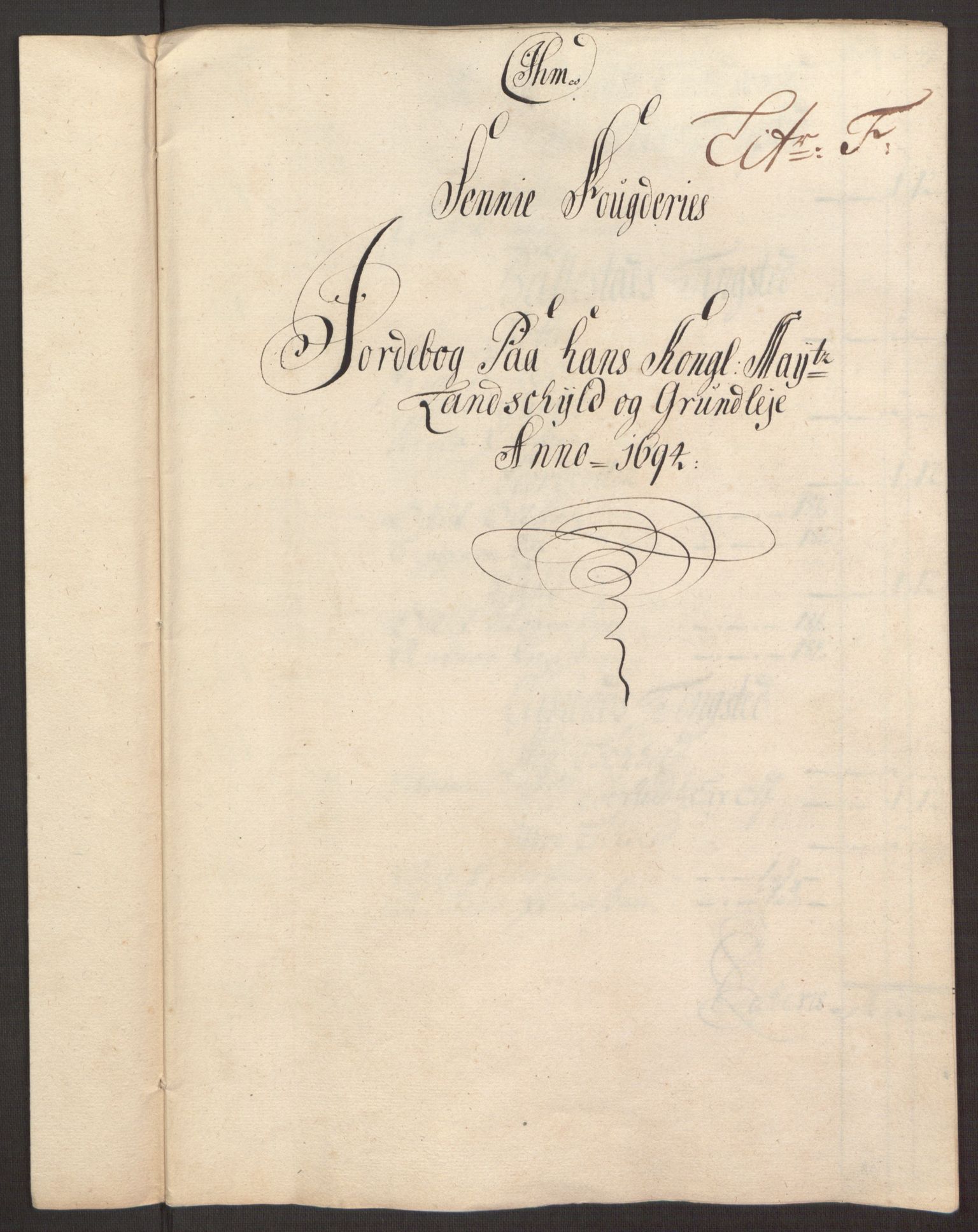 Rentekammeret inntil 1814, Reviderte regnskaper, Fogderegnskap, RA/EA-4092/R68/L4753: Fogderegnskap Senja og Troms, 1694-1696, p. 77