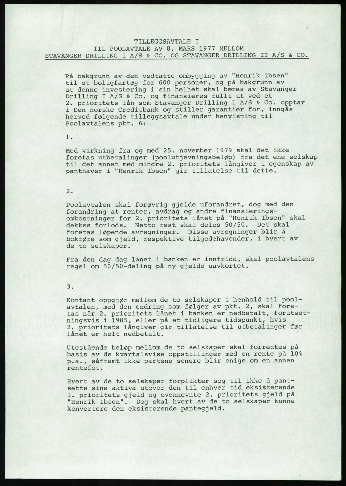 Pa 1503 - Stavanger Drilling AS, SAST/A-101906/D/L0003: Korrespondanse og saksdokumenter, 1977-1982, p. 453