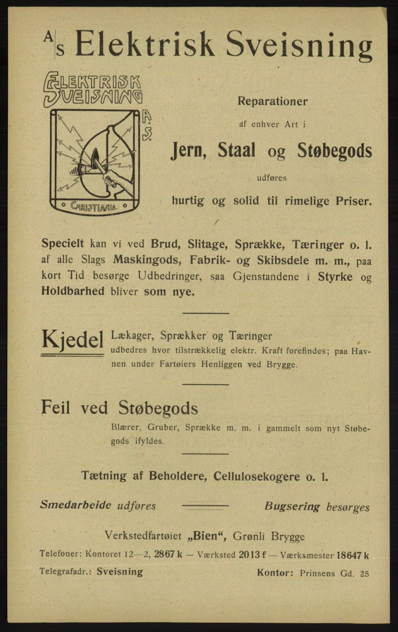 Kristiania/Oslo adressebok, PUBL/-, 1913, p. 114