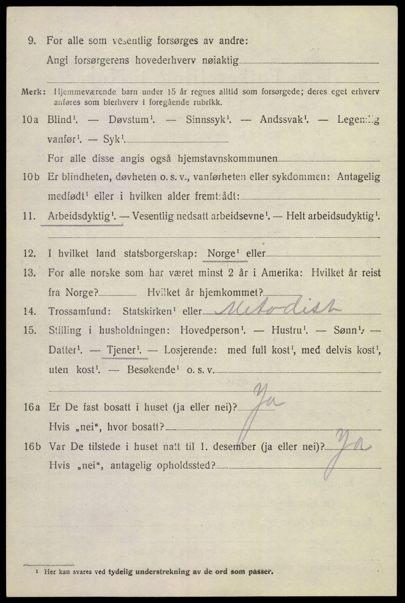 SAKO, 1920 census for Ytre Sandsvær, 1920, p. 4741