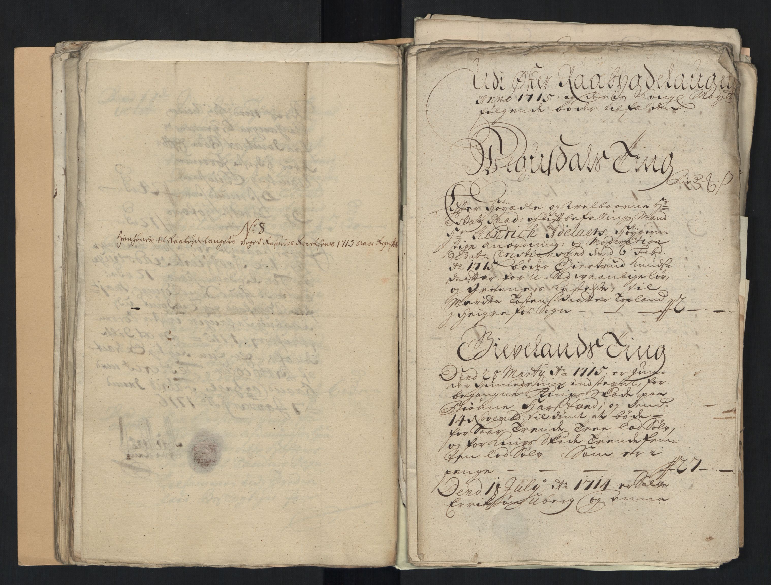 Rentekammeret inntil 1814, Reviderte regnskaper, Fogderegnskap, RA/EA-4092/R40/L2451: Fogderegnskap Råbyggelag, 1714-1715, p. 313