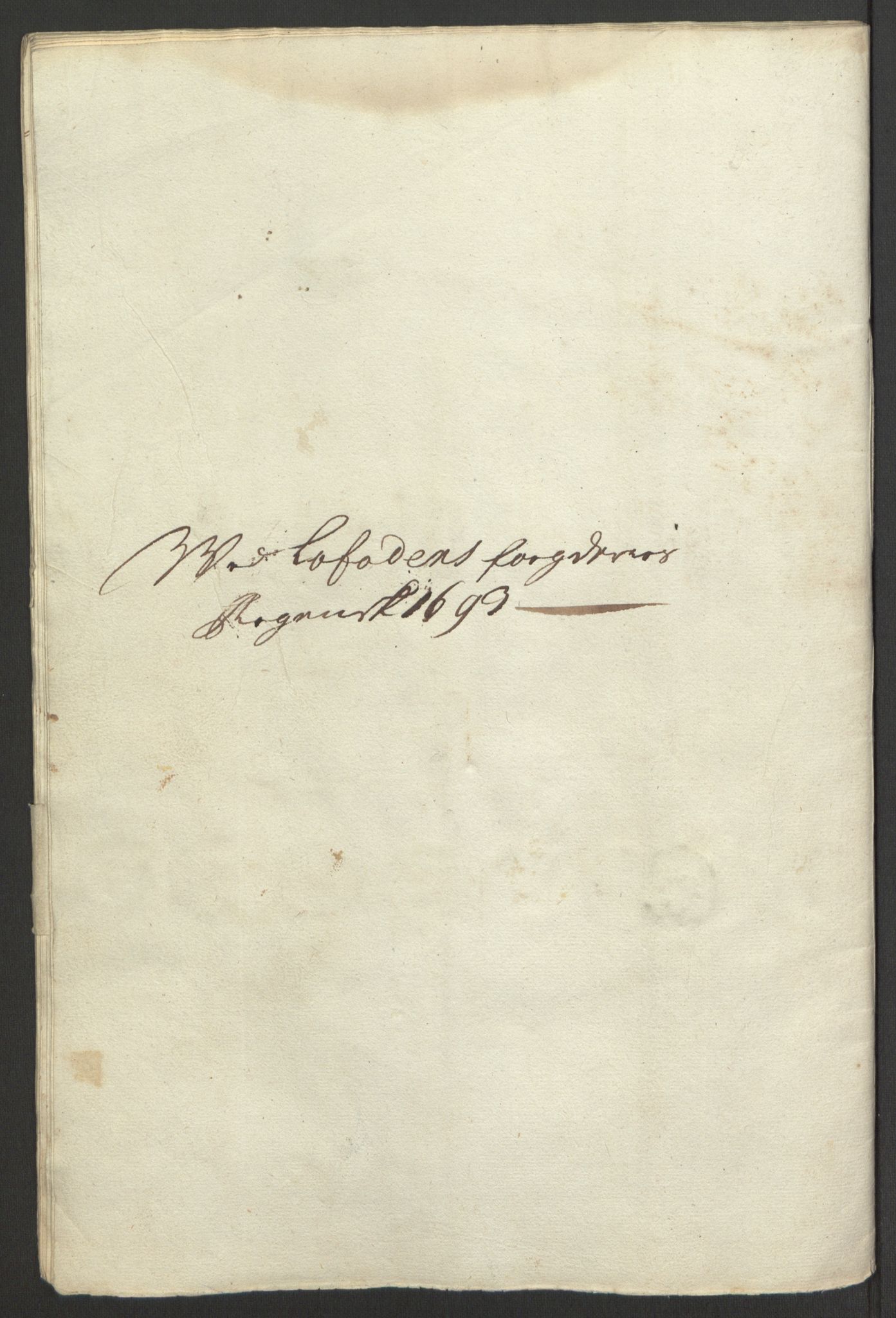 Rentekammeret inntil 1814, Reviderte regnskaper, Fogderegnskap, RA/EA-4092/R67/L4675: Fogderegnskap Vesterålen, Andenes og Lofoten, 1691-1693, p. 247